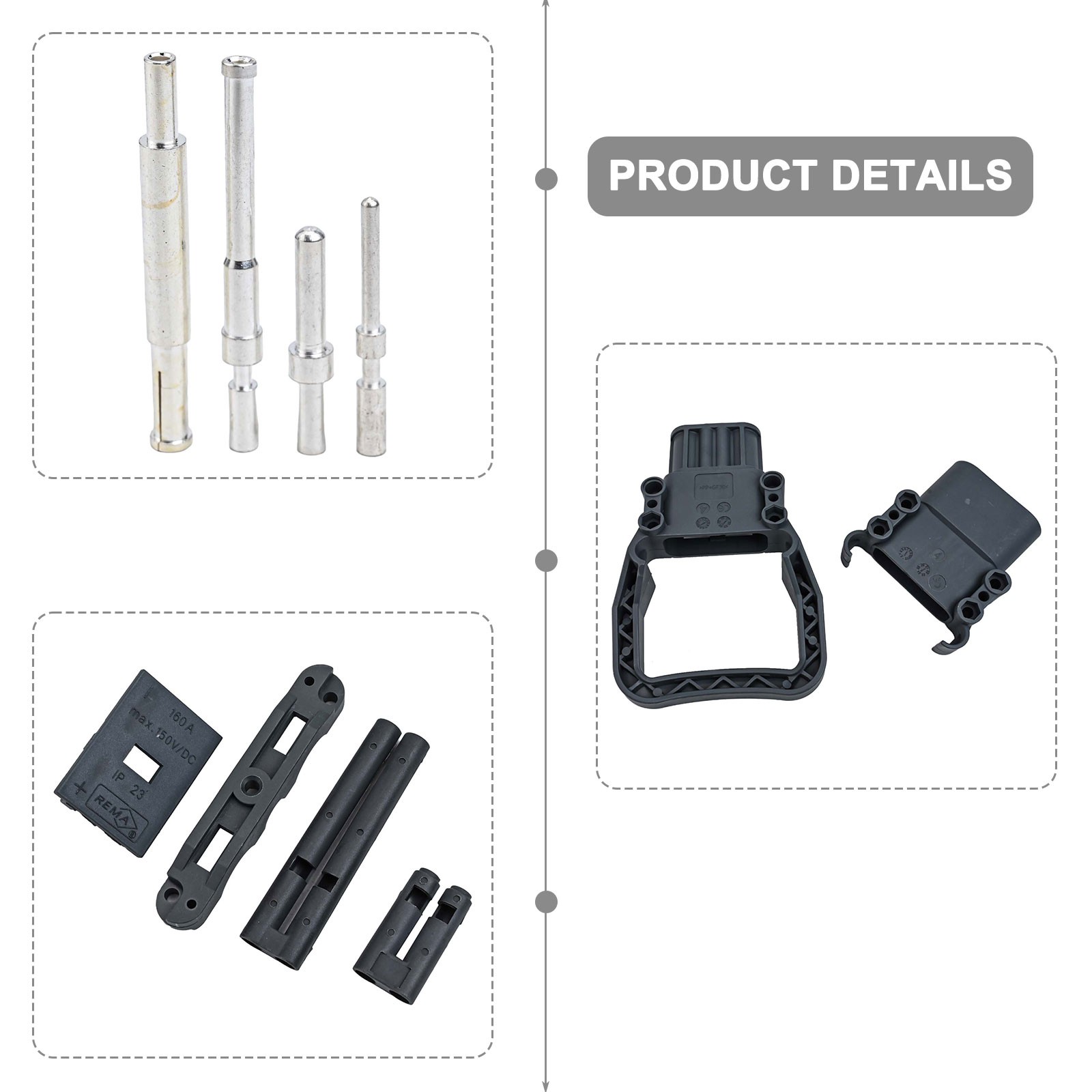 High Current Charger For Warehouse Equipment AC/DC Interface High Current Rating