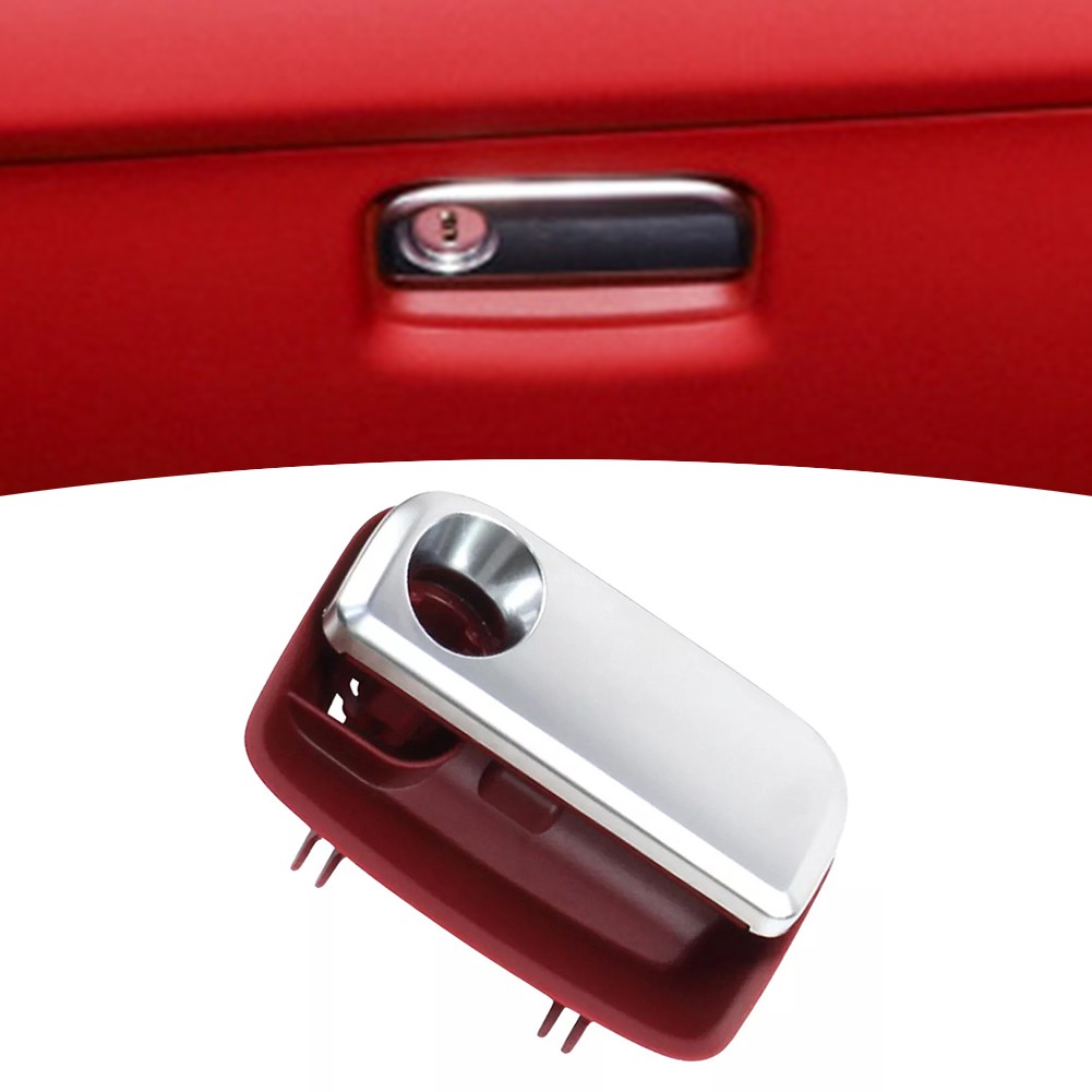 1Pc Black Glove Box Storage Box Handle Fits For Porsche Cayman Panamera Carrera - View #3