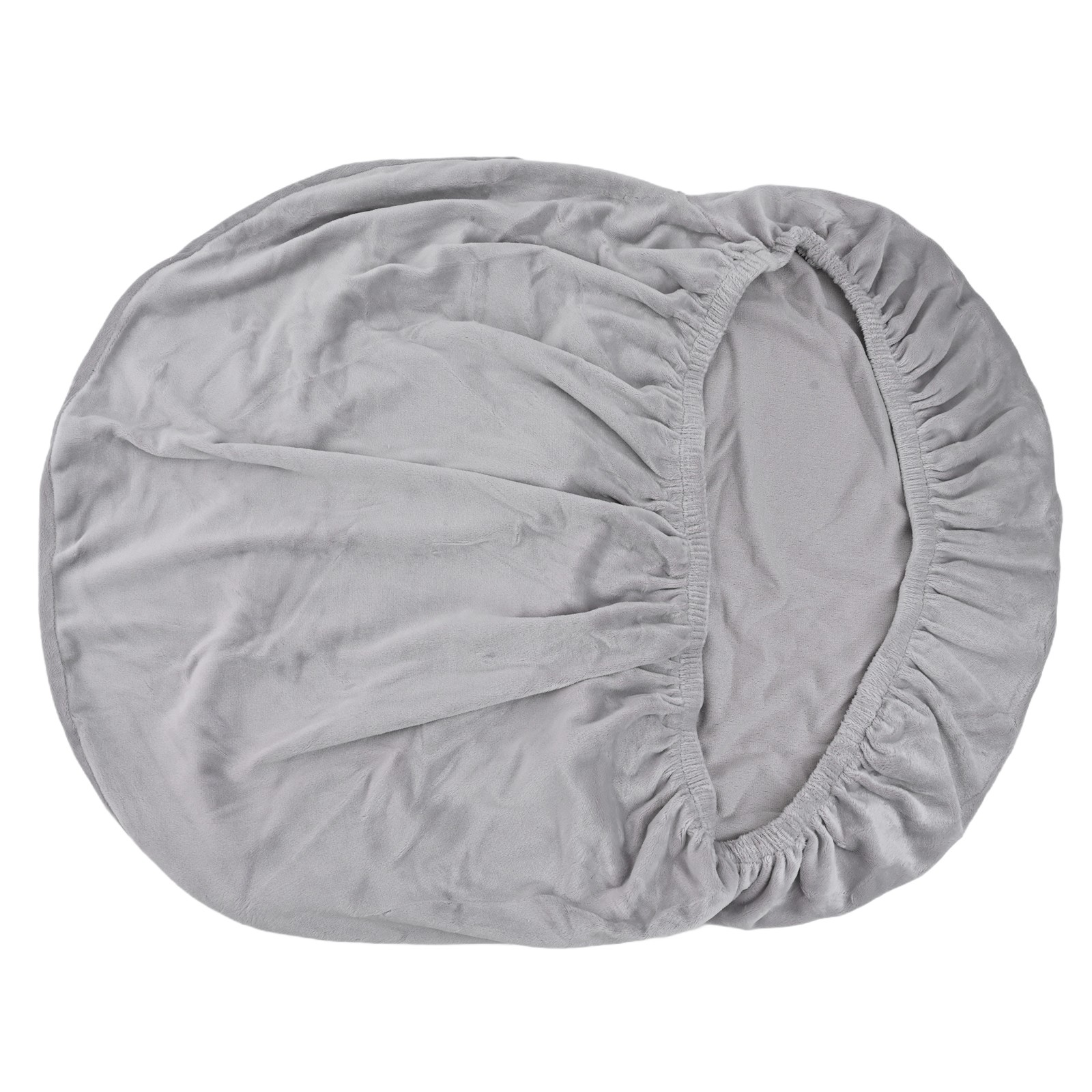 Funda de silla de terciopelo Silverfox antiarrugas para comedores de hogar y hotel - Imagen 43 de 54