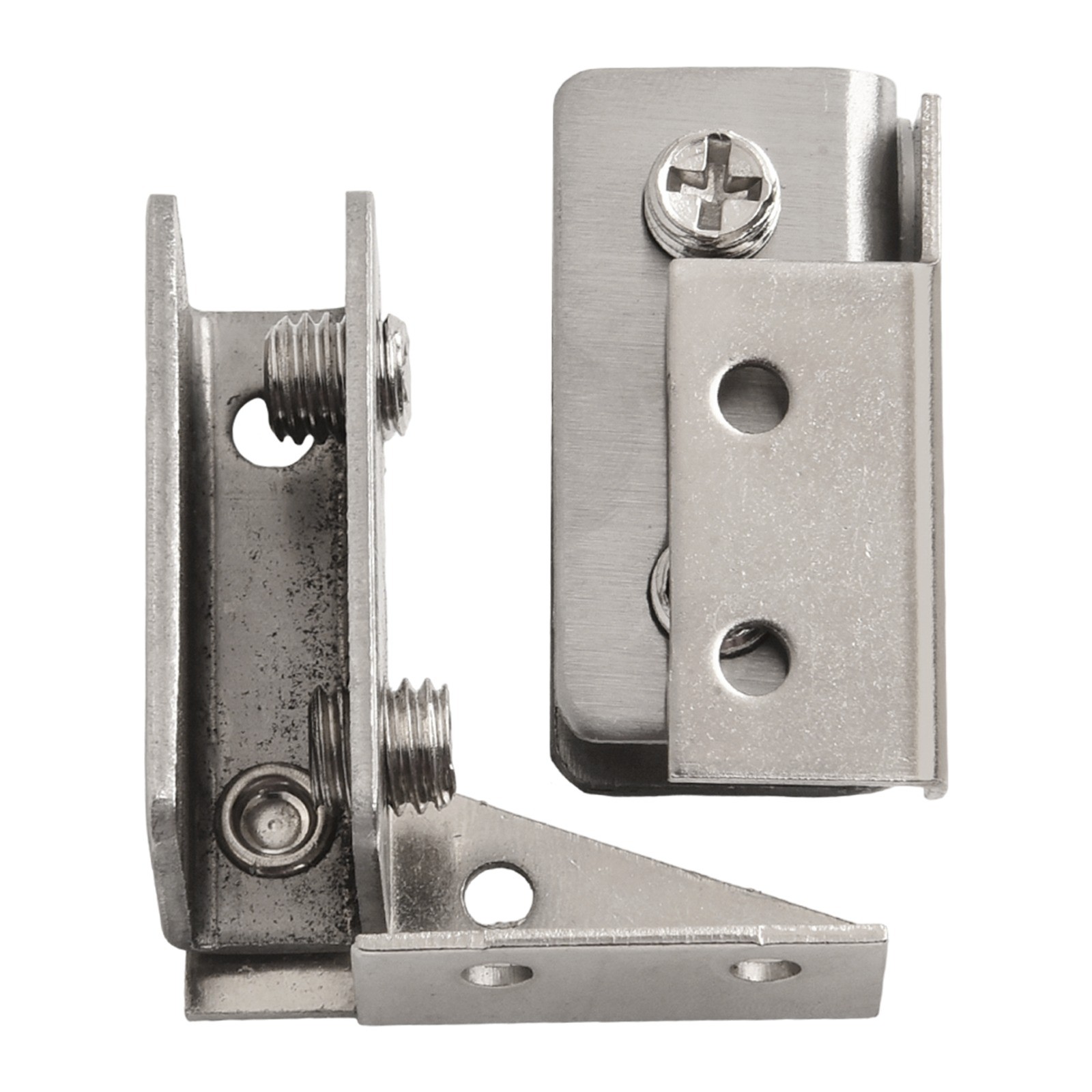 Magnetic Touch Glass Hinge Smooth Secure Installation Set of 2