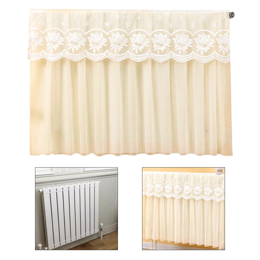 Eco Conscious Fabric Radiator Cover with Elegant Lace and Easy Maintenance - Picture 14 of 36