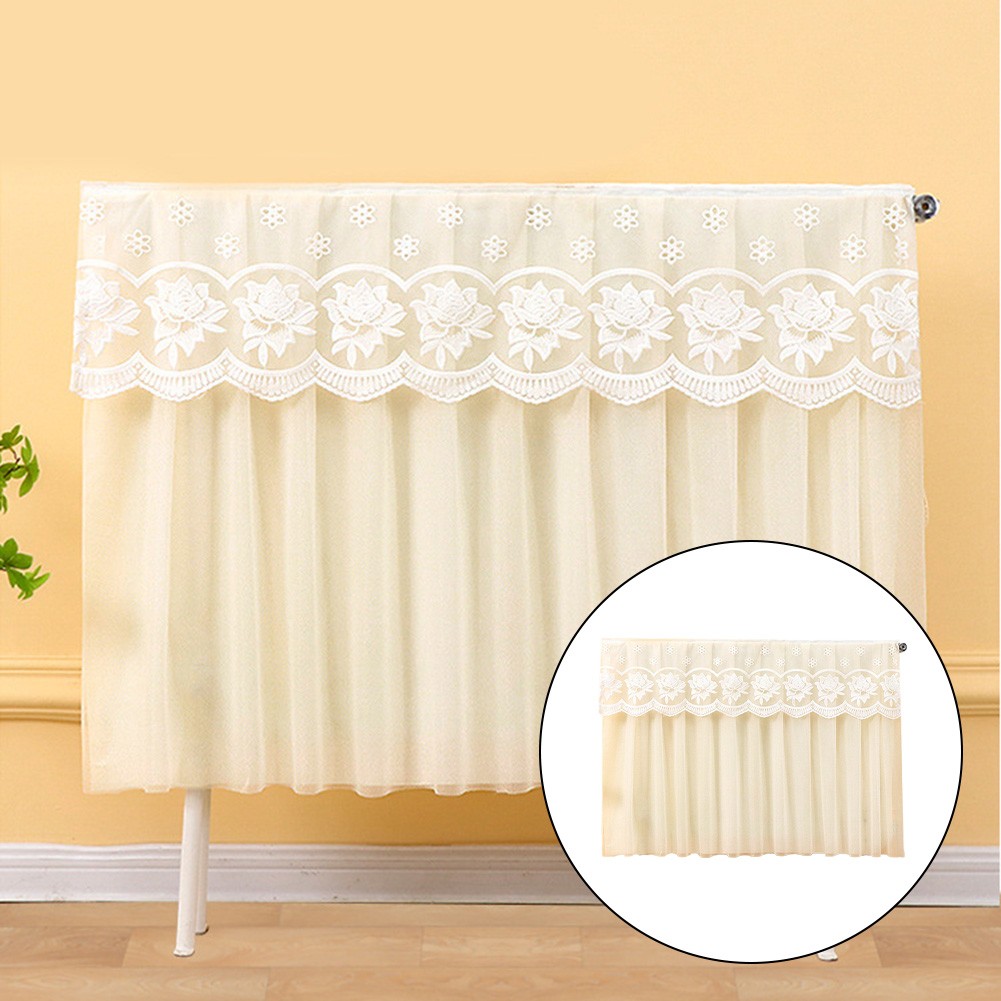 Eco Conscious Fabric Radiator Cover with Elegant Lace and Easy Maintenance - Picture 15 of 36