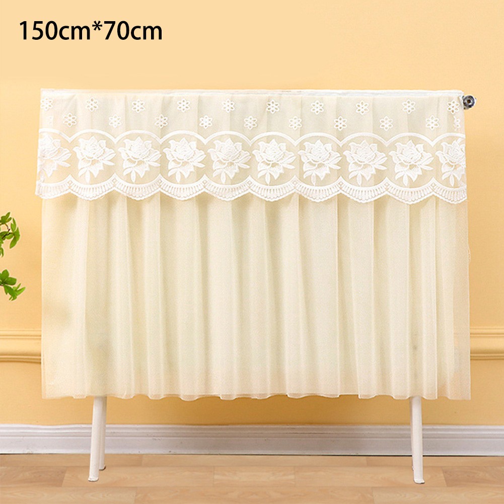 Eco Conscious Fabric Radiator Cover with Elegant Lace and Easy Maintenance - Picture 30 of 36