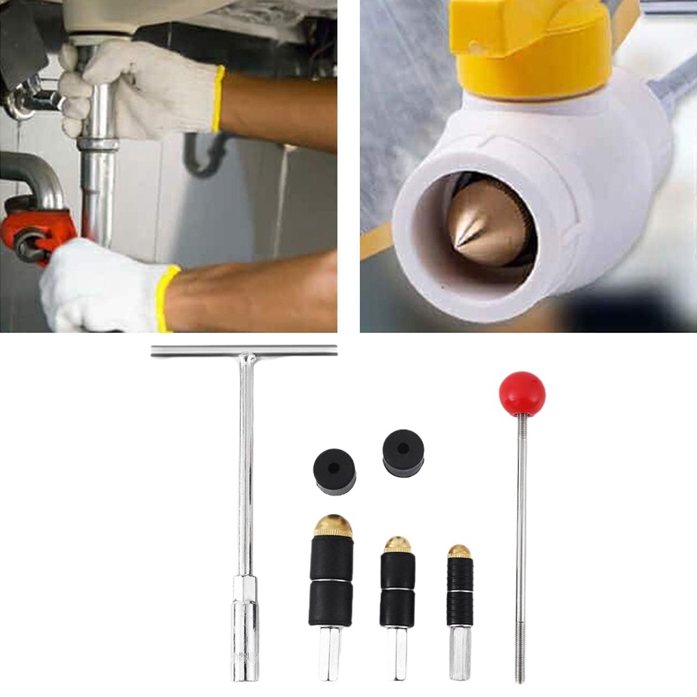 Wasserleck Reparatur Werkzeug Set Hot Melt Pin Kit für PPR Rohre und Schläuche - Bild 23 von 26
