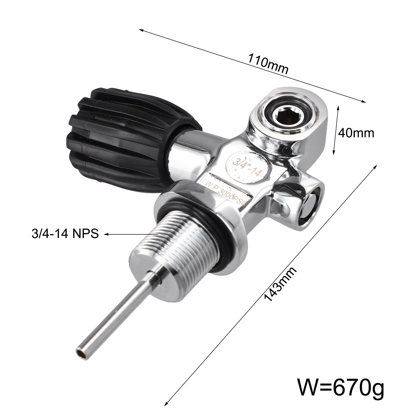 Diving Valve Tank Cylinder Study Repair Replacement Scuba Easy Installation