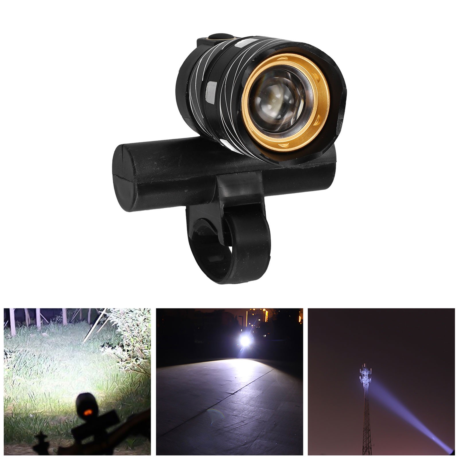 Rechargeable LED MTB Bicycle Light 20000LM Sturdy Design Adjustable Beam - Imagen 32 de 40