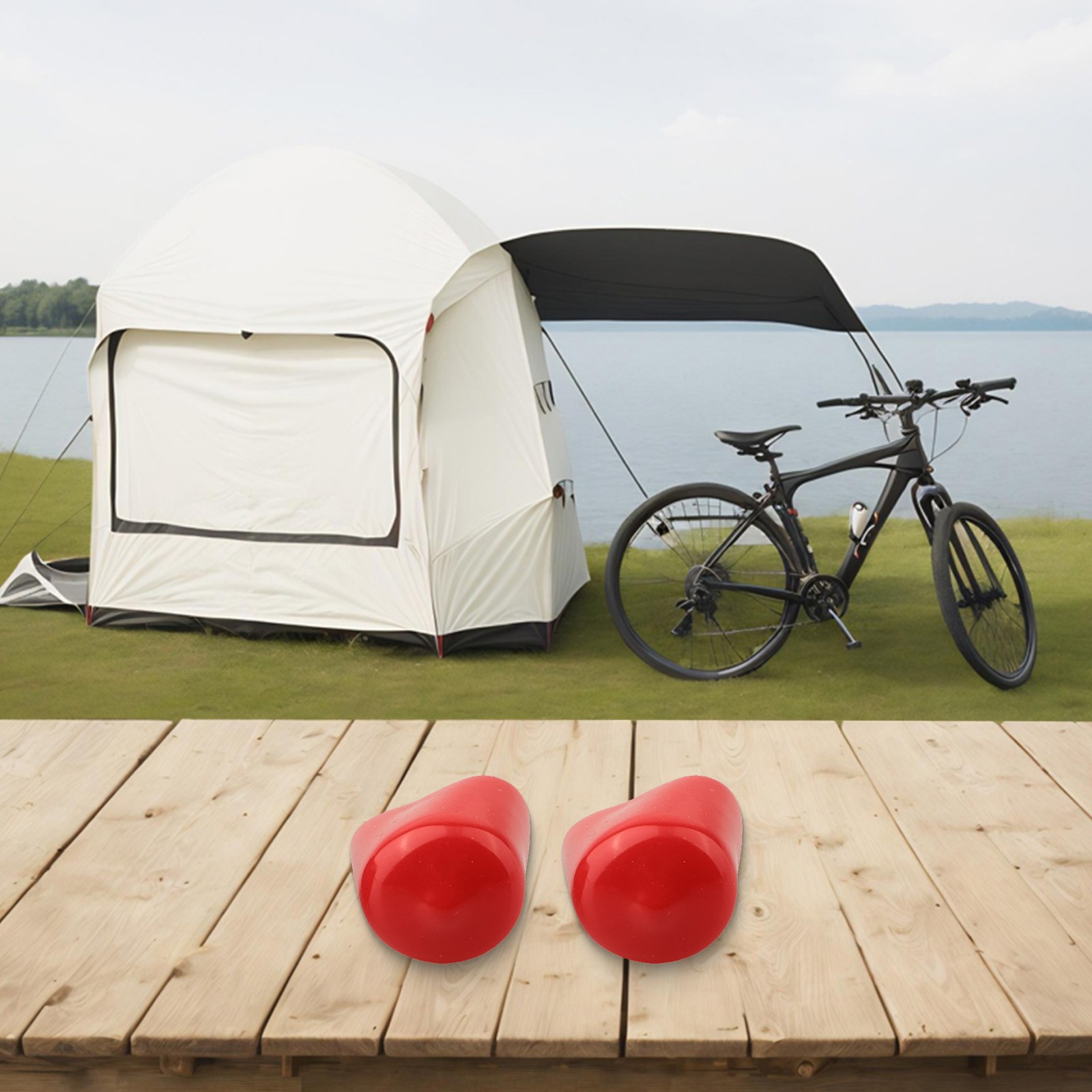 Silicone Bike Front Fork Pressure Release Valve Protector with Easy Fit