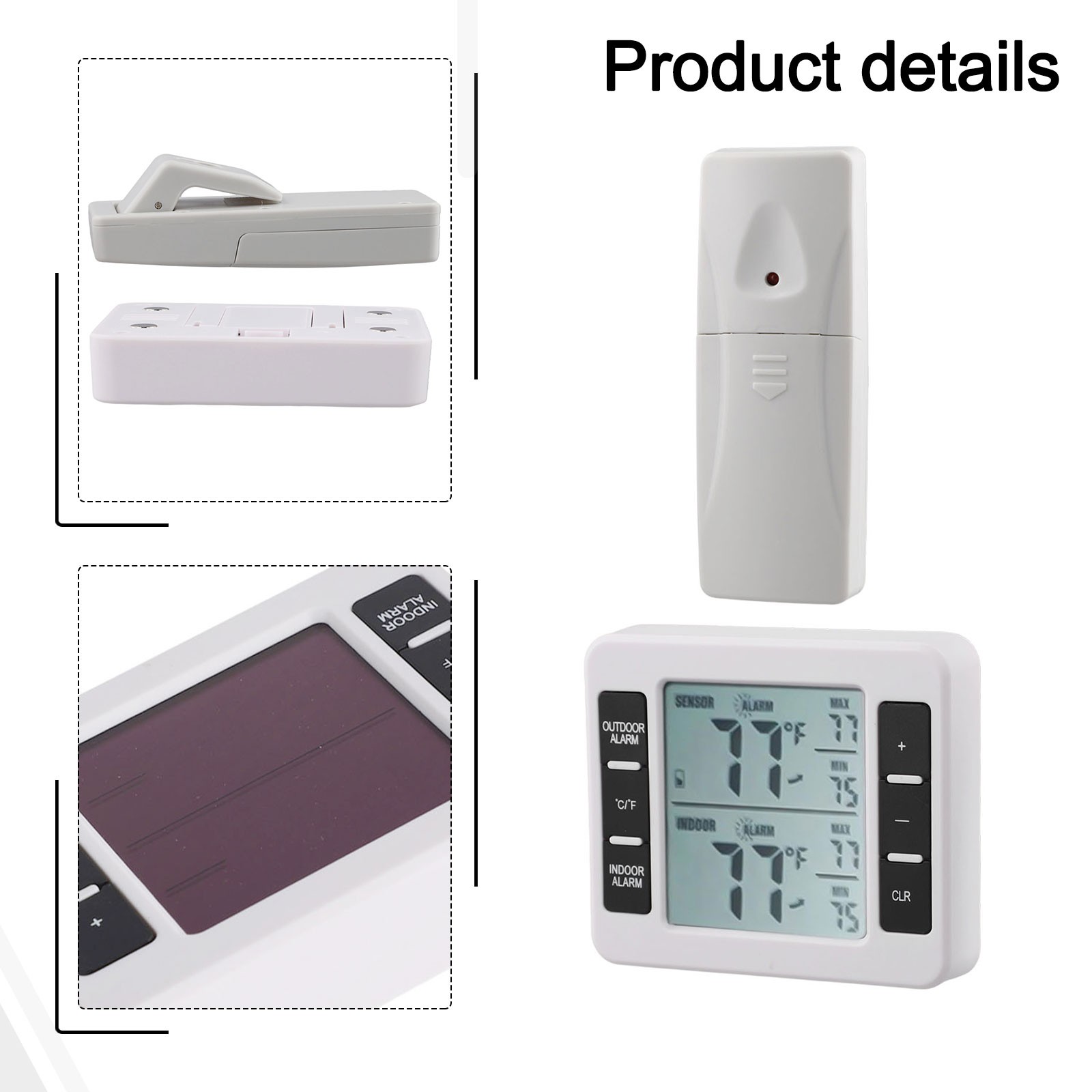 Hochleistungs Funk Kühlschrankthermometer mit Alarmfunktion - Bild 22 von 34