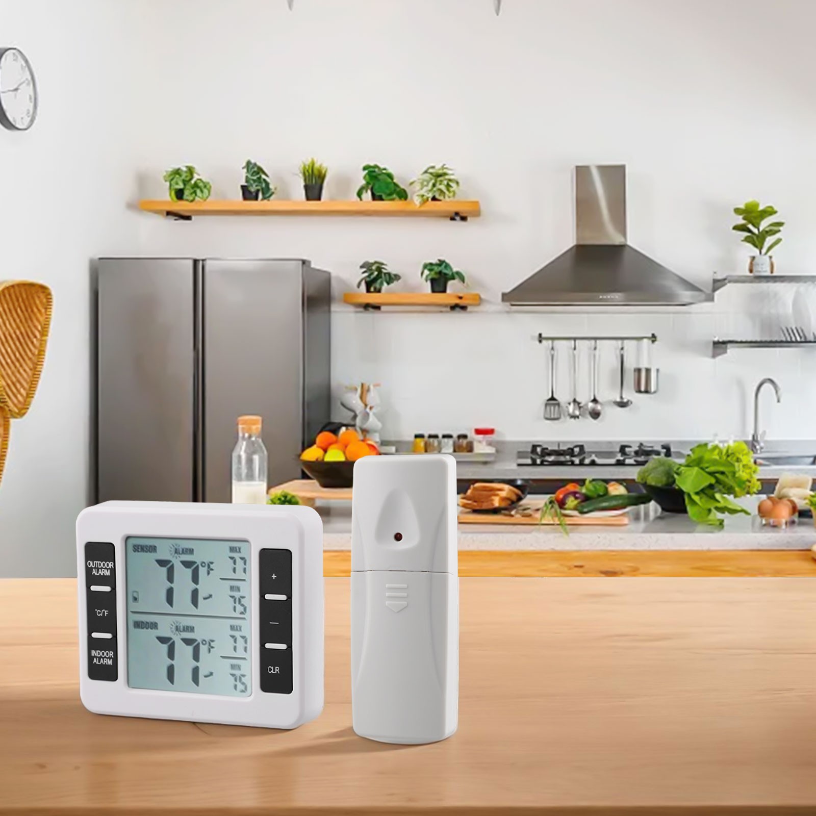 Hochleistungs Funk Kühlschrankthermometer mit Alarmfunktion - Bild 15 von 34