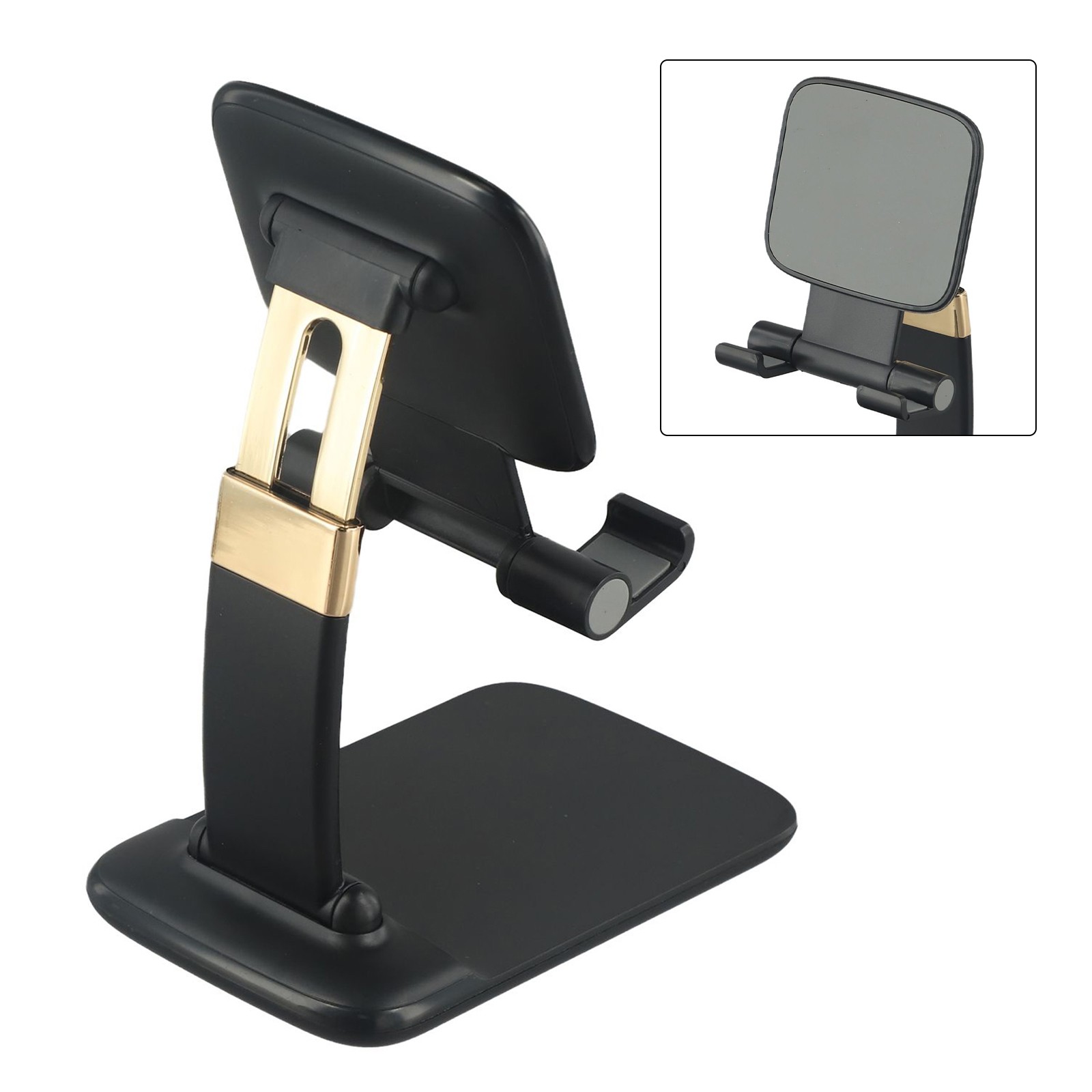 Support de t��l��phone compact pliable en ABS adapt�� aux iPads smartphones tabl - Foto 19 di 24