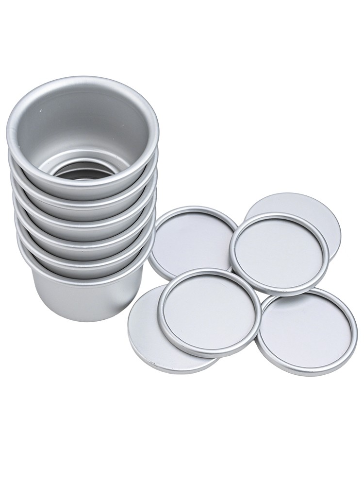 Praktisch Runde Mini-Kuchenform Aus Aluminiumlegierung Backformen 6/10/20 Stück - Bild 13 von 25