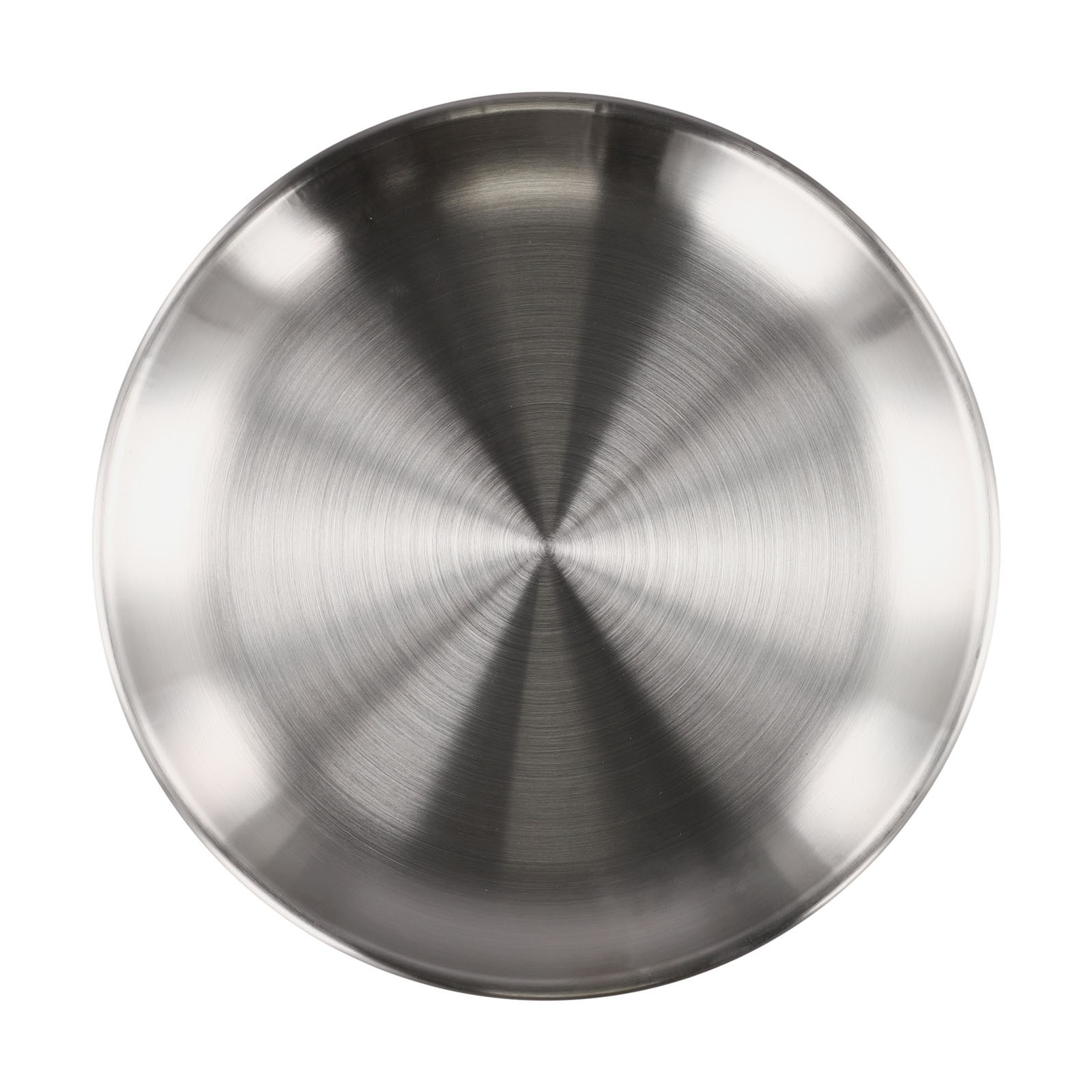 Plate Stainless Steel 14/17/20/23/26cm Accessories Breakfast Dining Dinner - Picture 37 of 57