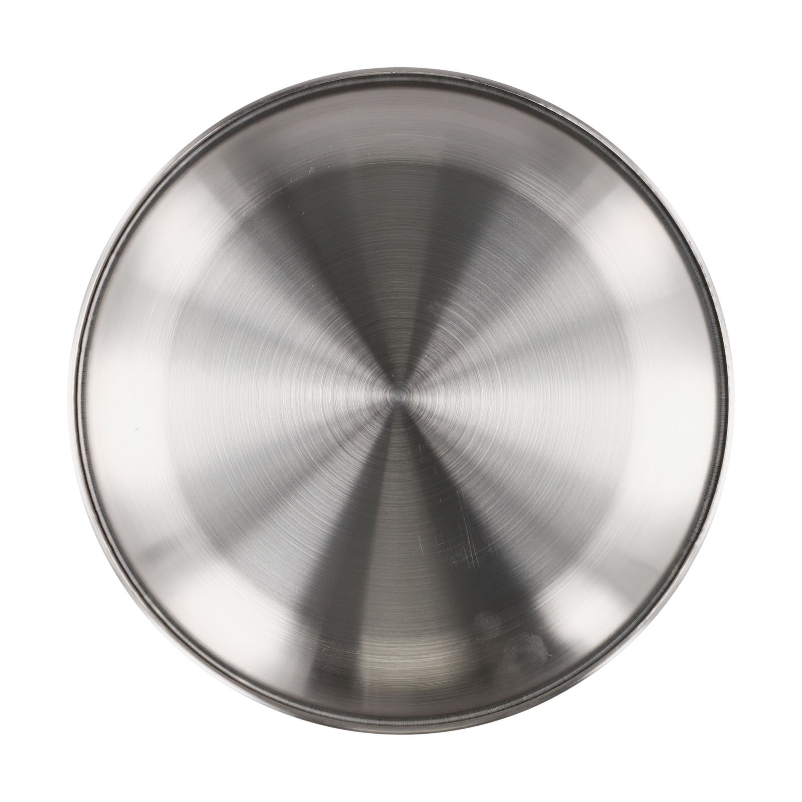 Plate Stainless Steel 14/17/20/23/26cm Accessories Breakfast Dining Dinner - Picture 39 of 57