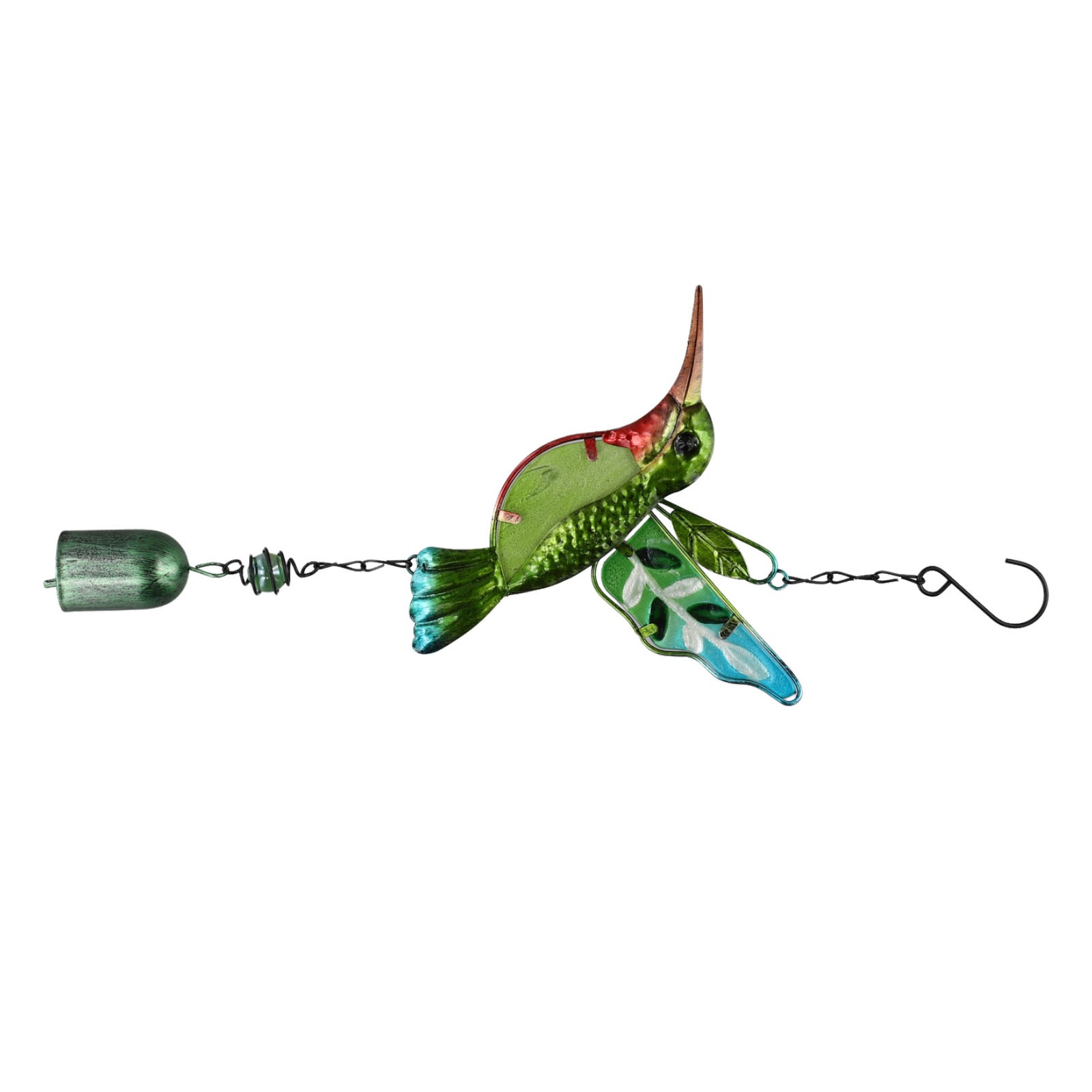 Exquisites Windspiel hängend Gartendeko Outdoor Veranda Metall Ornament - Afbeelding 21 van 30