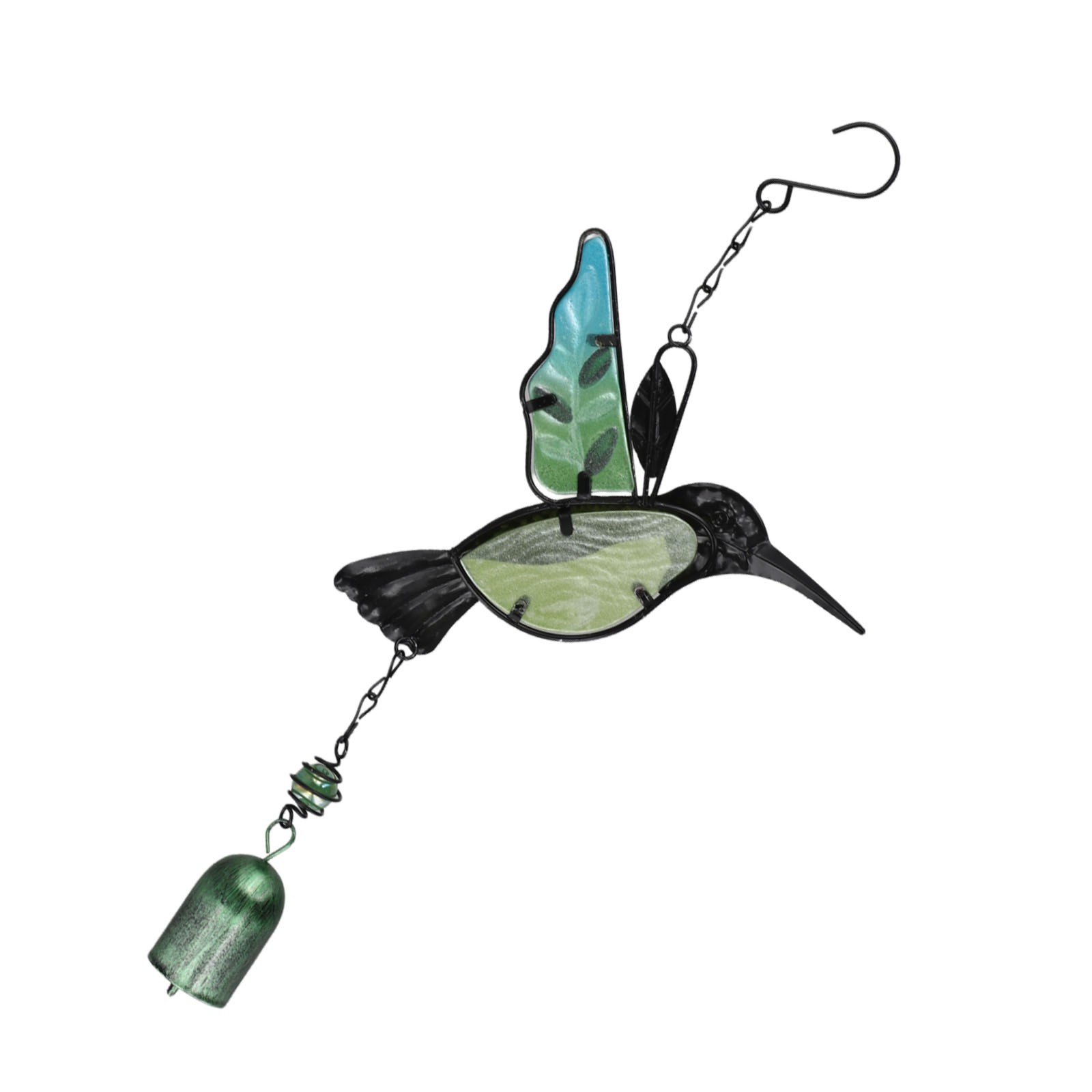 Exquisites Windspiel hängend Gartendeko Outdoor Veranda Metall Ornament - Afbeelding 19 van 30