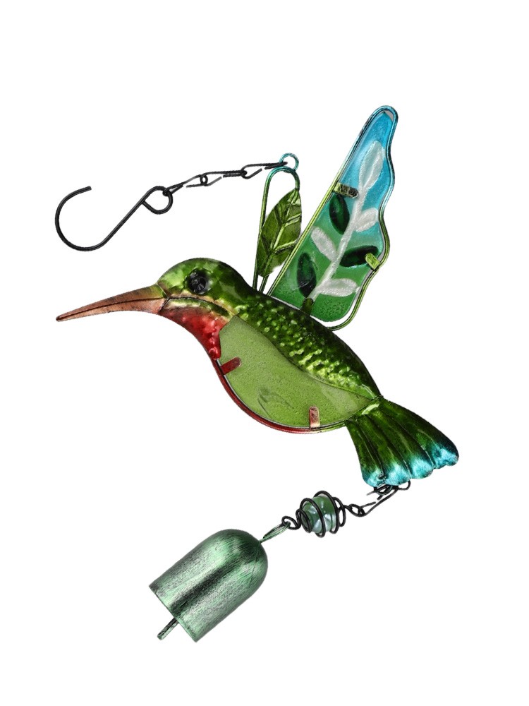 Exquisites Windspiel hängend Gartendeko Outdoor Veranda Metall Ornament - Afbeelding 23 van 30