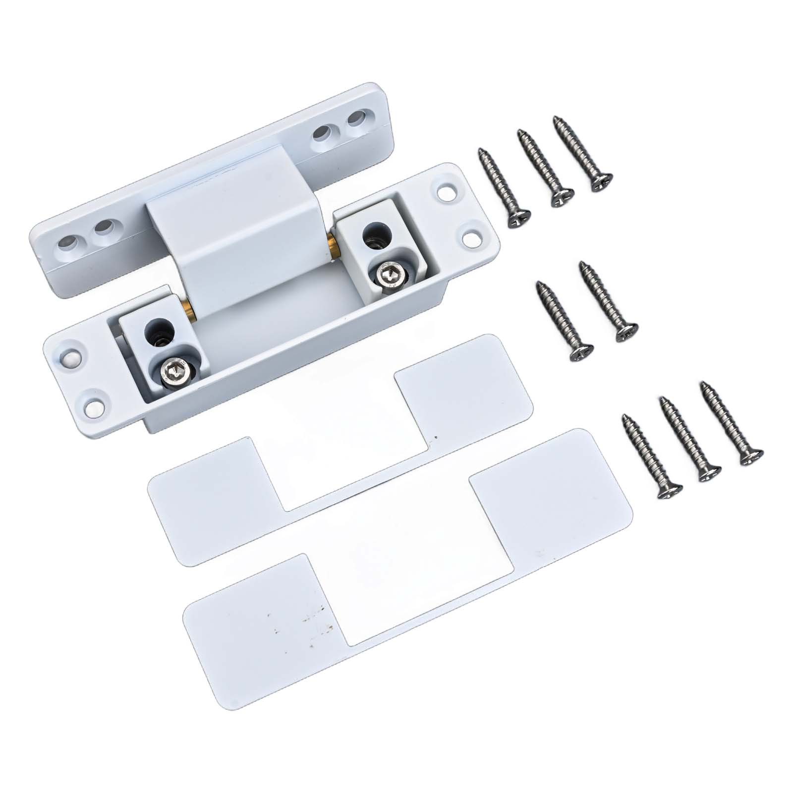 Invisible Hinge for Wood Gate Door Profile Sturdy Aluminum Construction