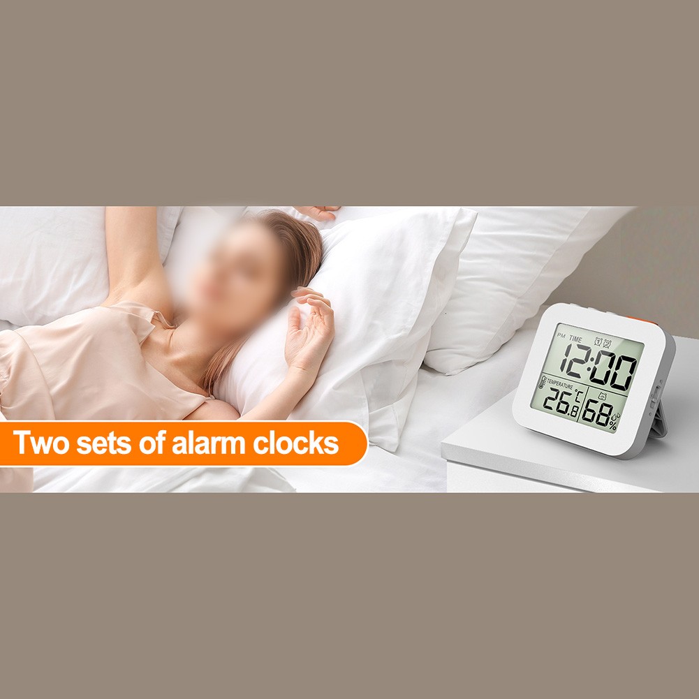 Multi Function Countdown Clock with Backlight Temperature and Humidity Monitor