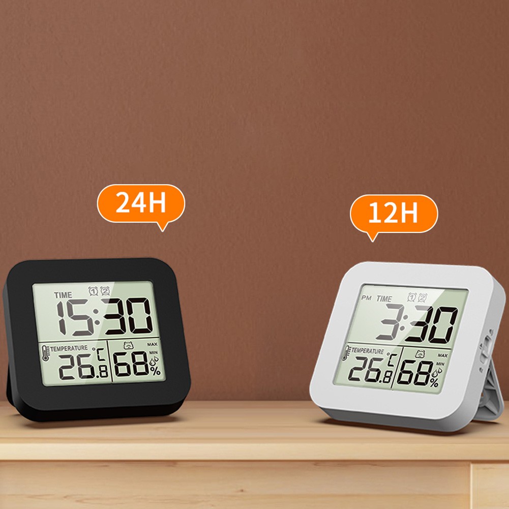 Multi Function Countdown Clock with Backlight Temperature and Humidity Monitor