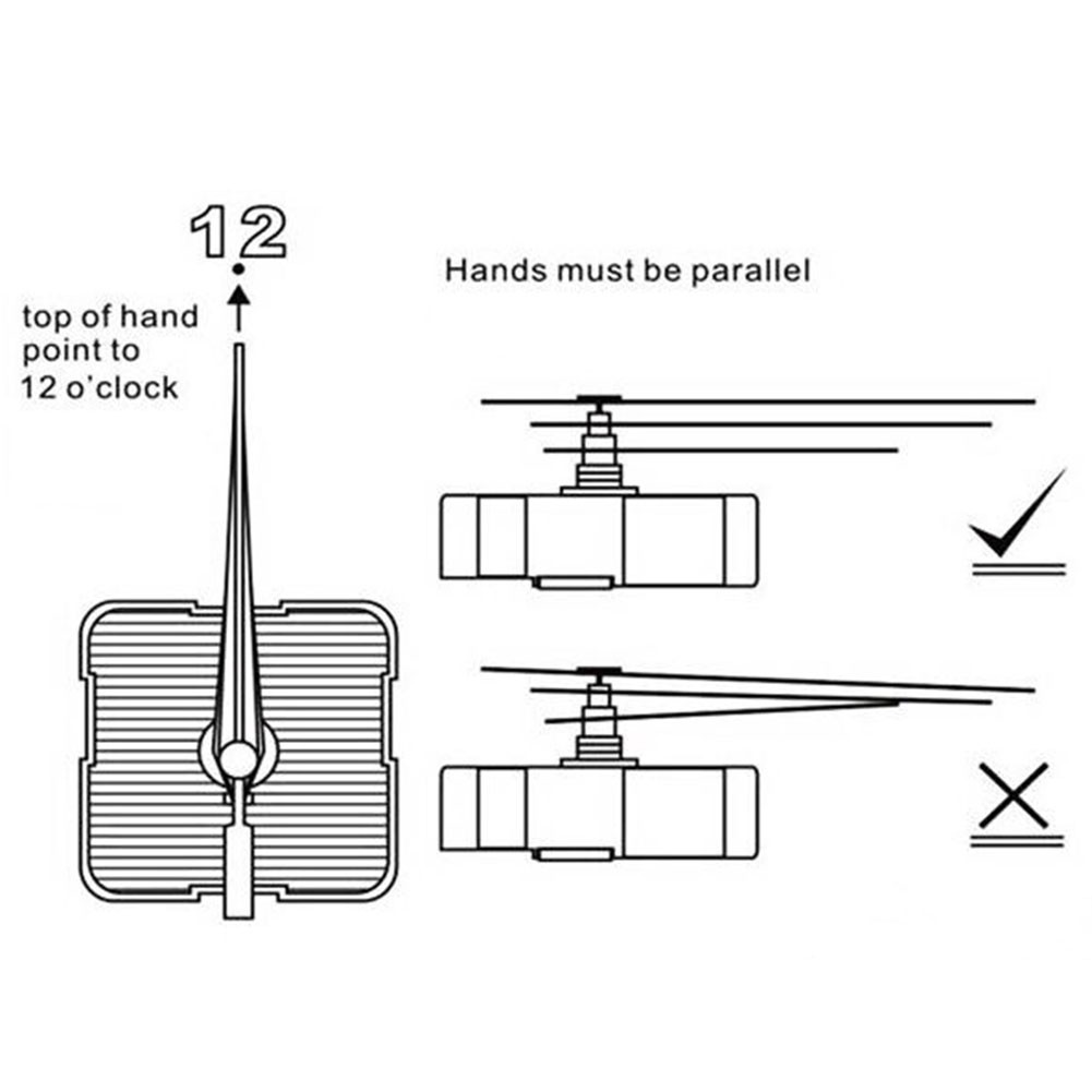 Creative Quartz Clock Parts Featuring Luminous Hands and Silent Operation - Bild 24 von 62