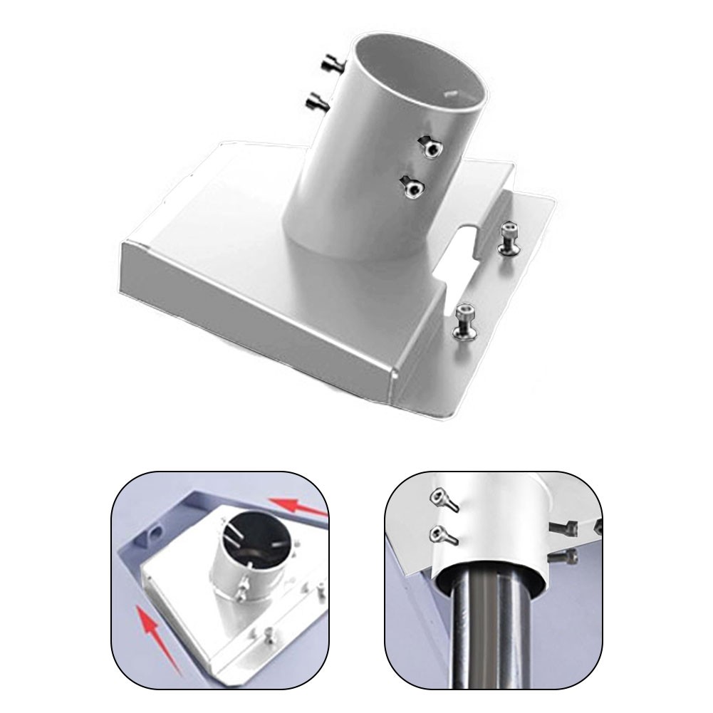 Simplified Installation Process of the Pipe Adapter for Starlink V3 Dish