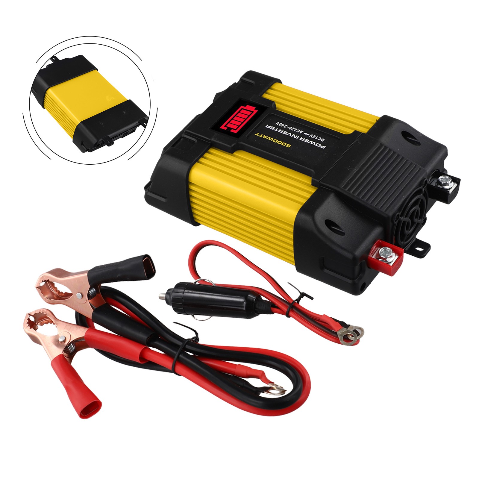 Reliable Power Inverter with LED Battery Display Convenient Charging Solution - Picture 13 of 25