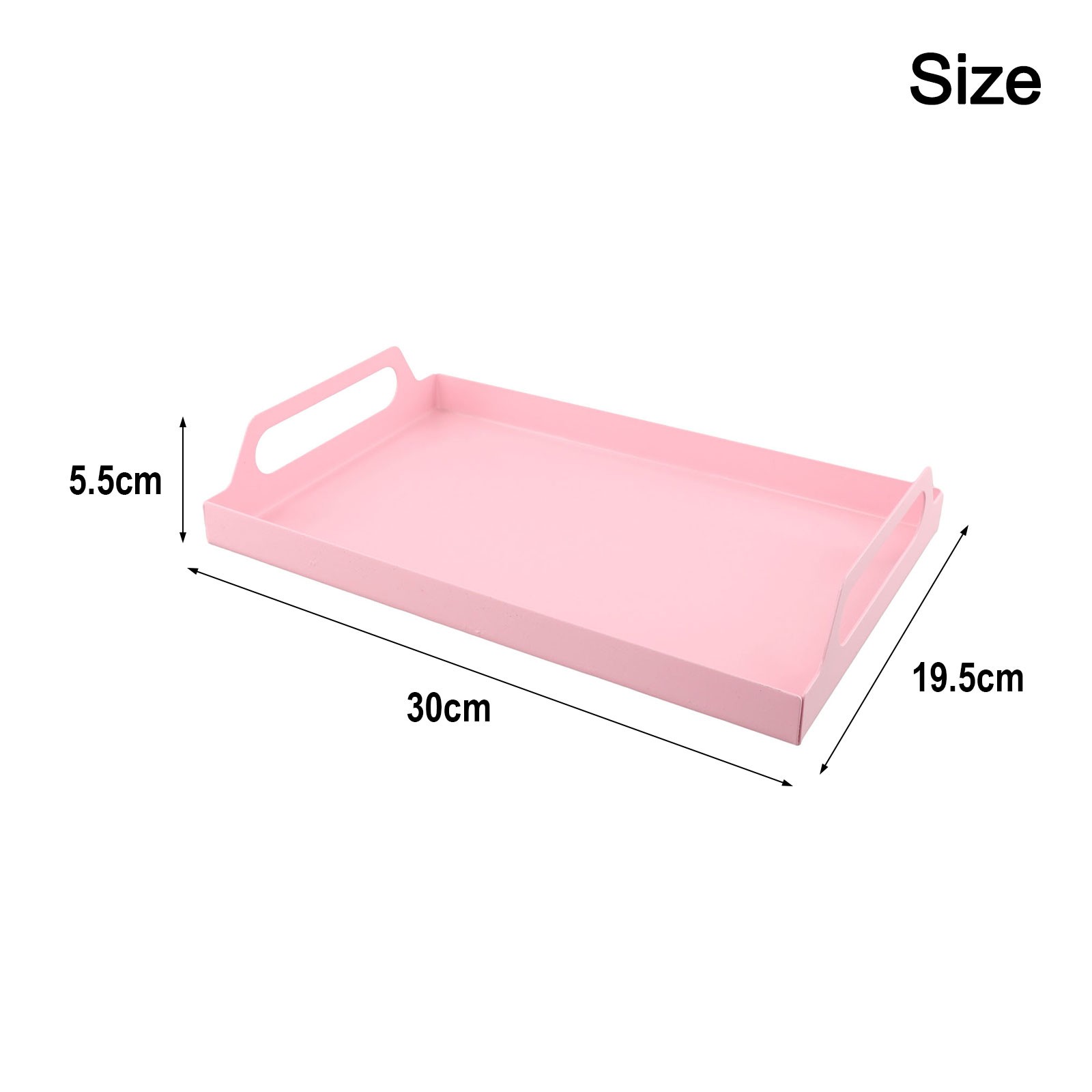 Stylish Metal Tray with Handles for Kitchen and Home Decor 11 8 x 7 68 - Picture 21 of 35