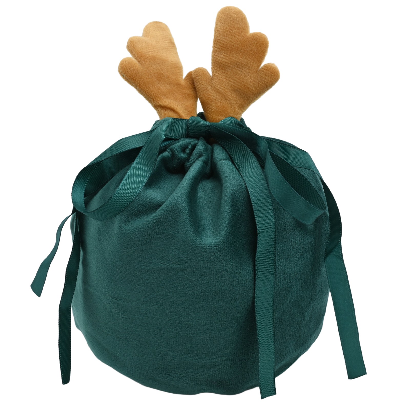 Charming For Christmas Deer Velvet Bags for Elegant Presents Pack of 5 - Picture 20 of 26