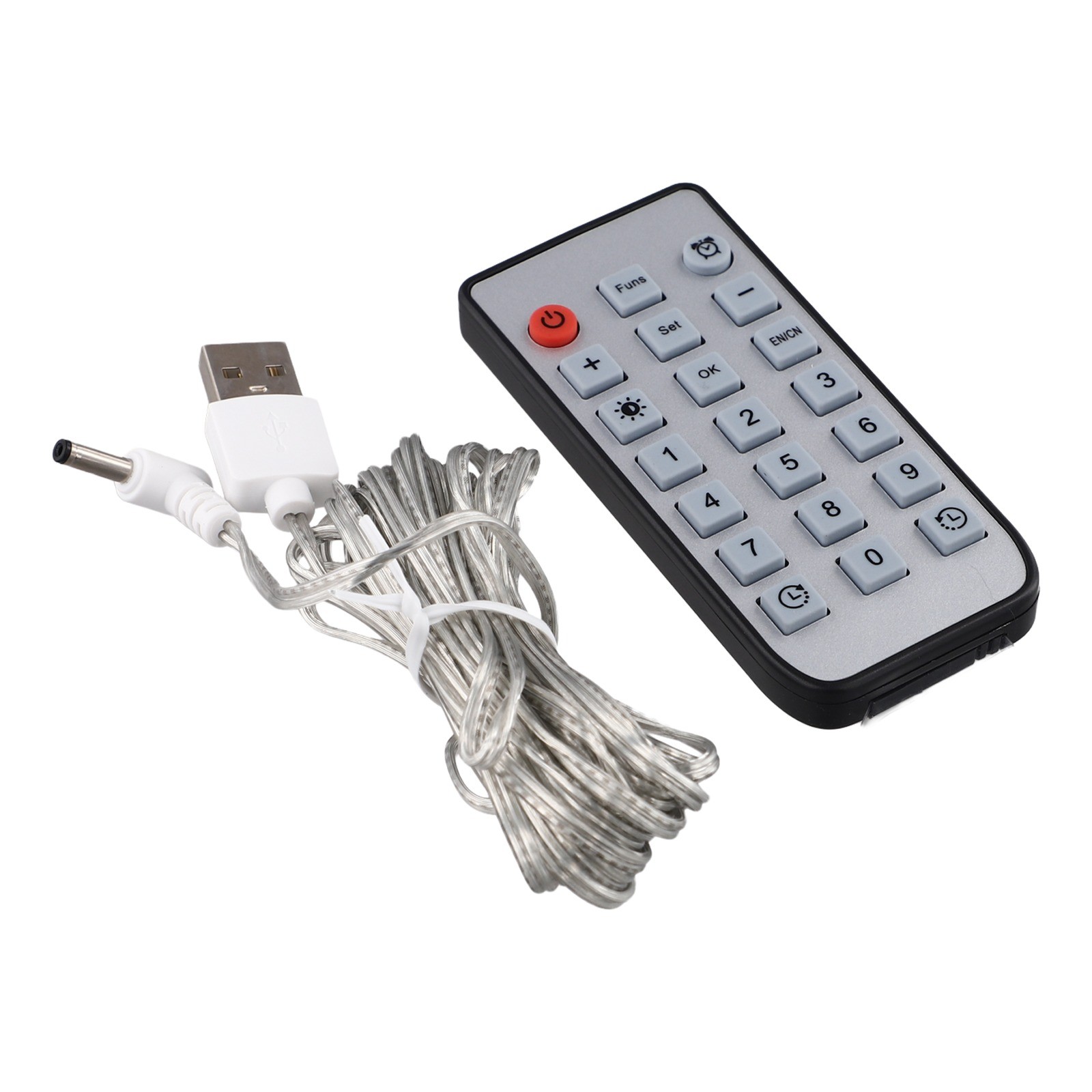 13in Large Screen Digital Wall Clock with Remote Control Colorful Display