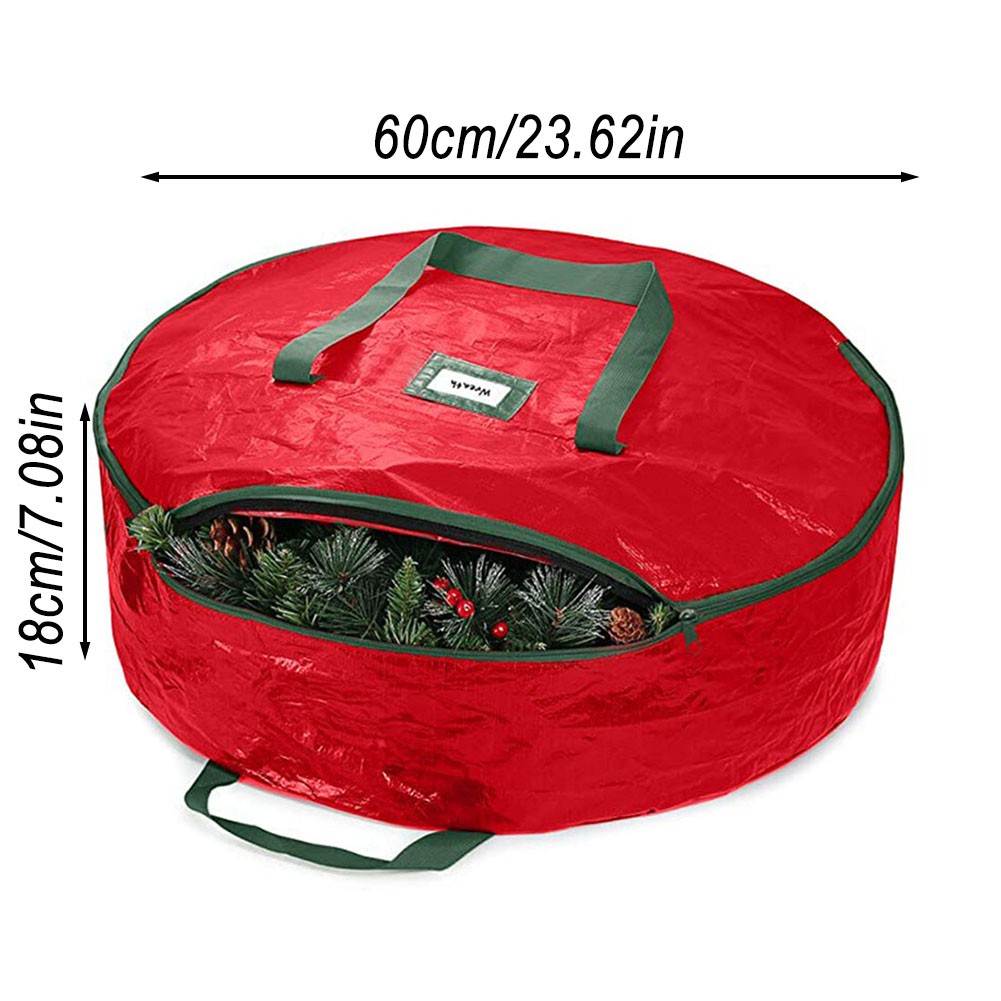 Efficiently Store Your Christmas Wreaths with Our Protective Storage Bag