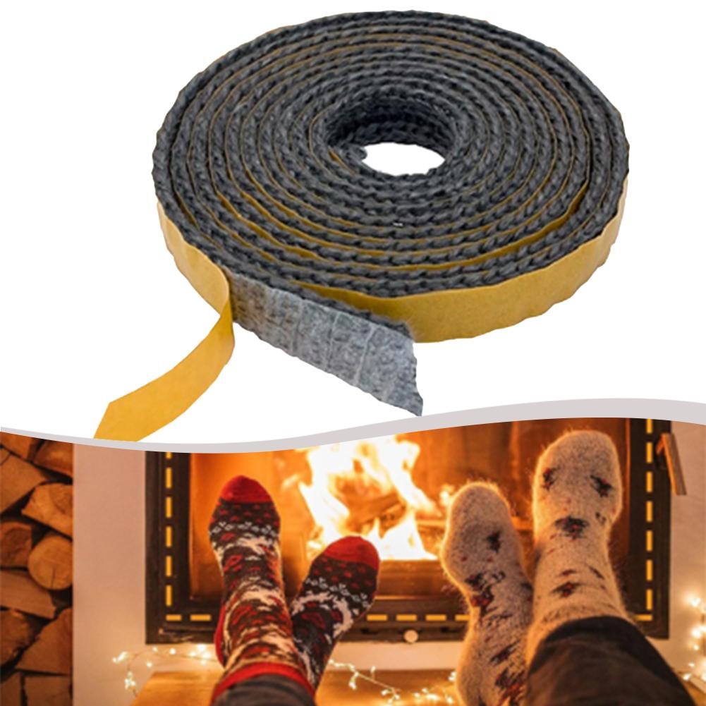 Adhesive Fireplace Seal Rope for Effective Insulation and Heat Retention