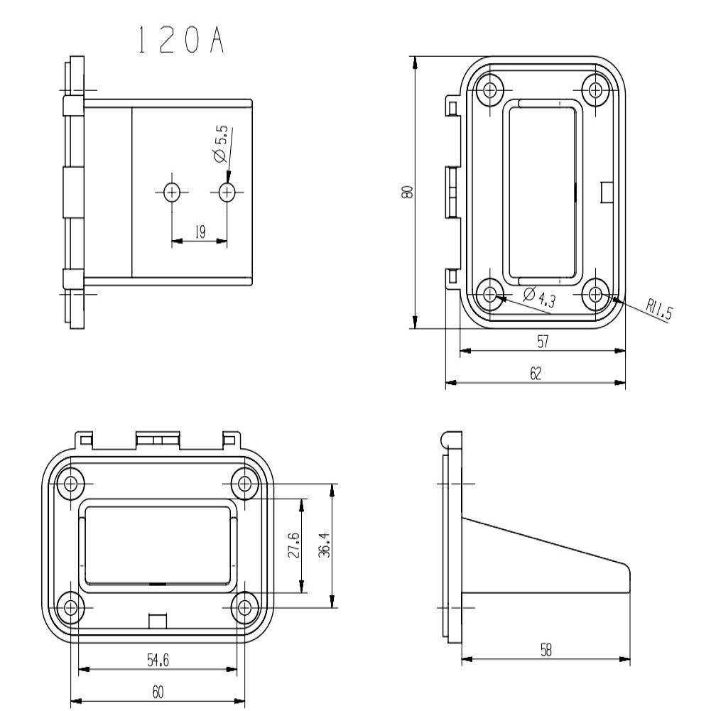 Aspect élégant et professionnel avec 4 pièces pour supports de panneaux Anderson - Photo 42/42