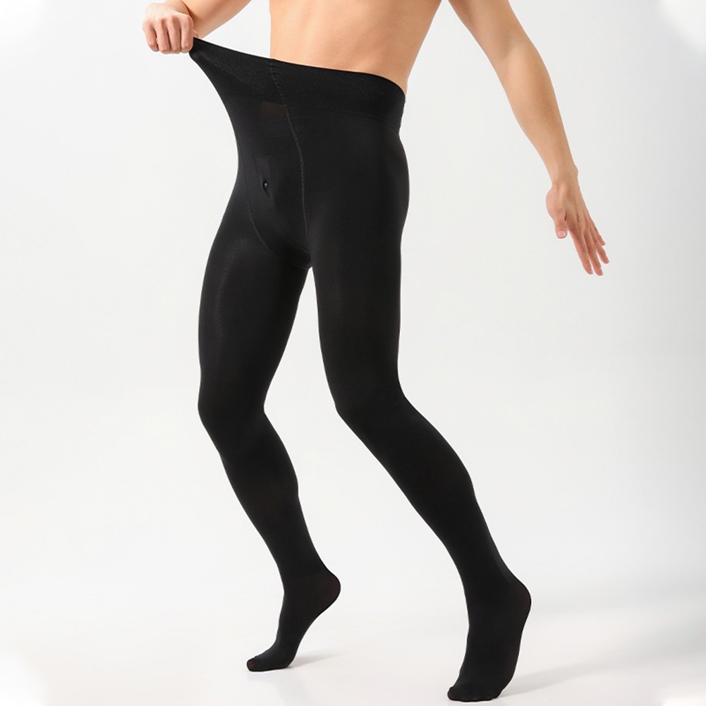 Warm Pantyhose for Men Plus Velvet High Waist Comfort and Breathability - Picture 25 of 36