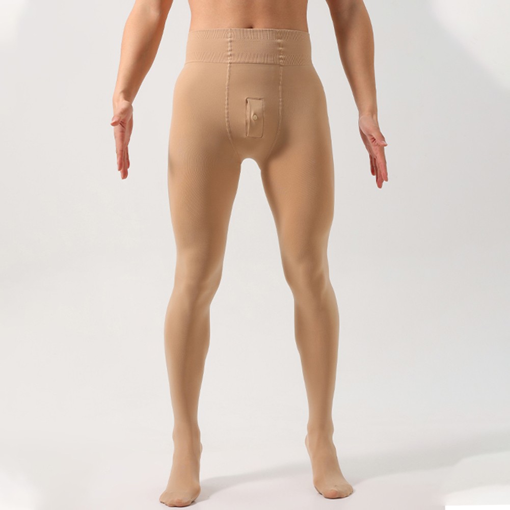 Warm Pantyhose for Men Plus Velvet High Waist Comfort and Breathability - Picture 34 of 36