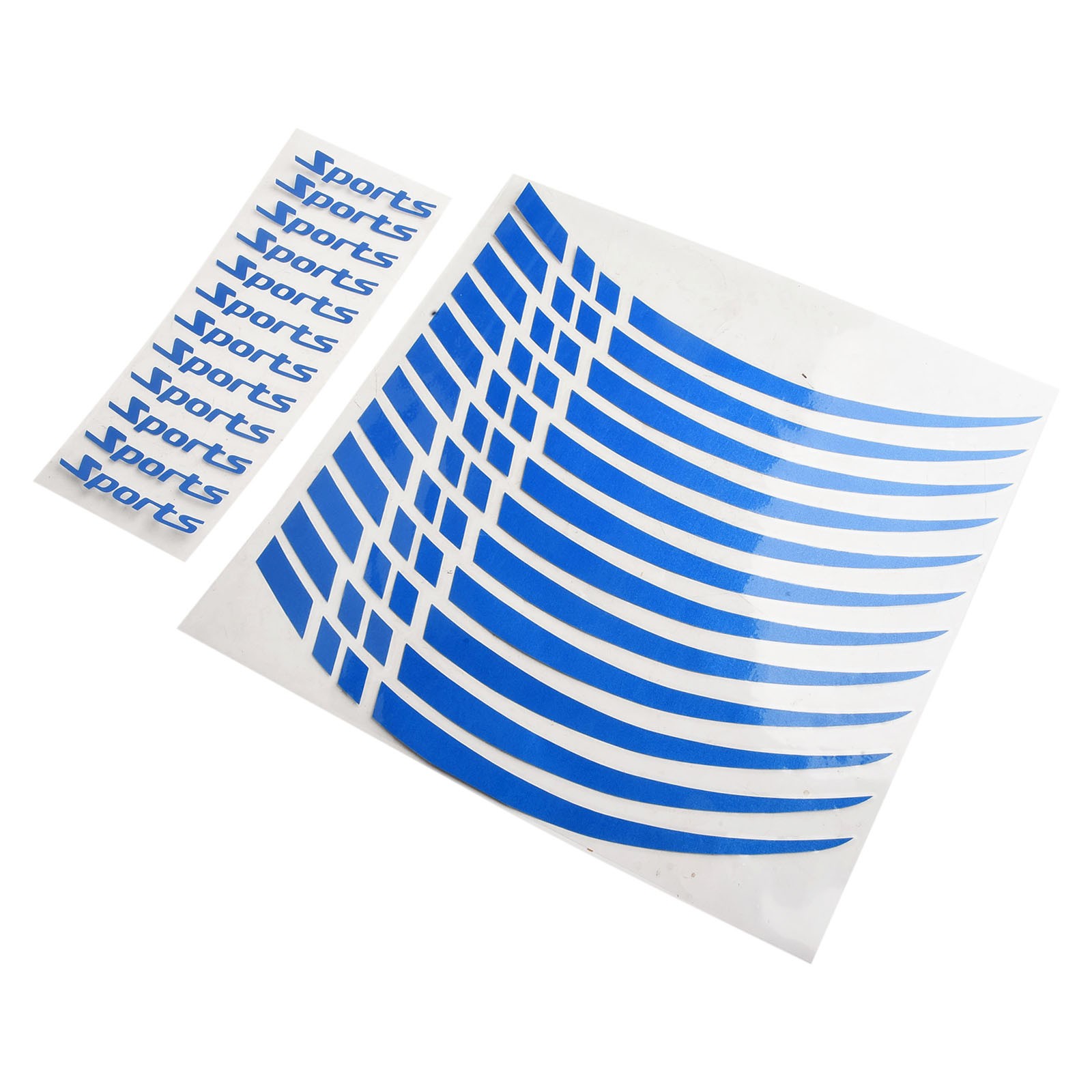 Motorcycle Wheel Rim Stripe Tape Sticker Set of 12 Pieces for 18 21 Inch Wheels - Picture 35 of 54