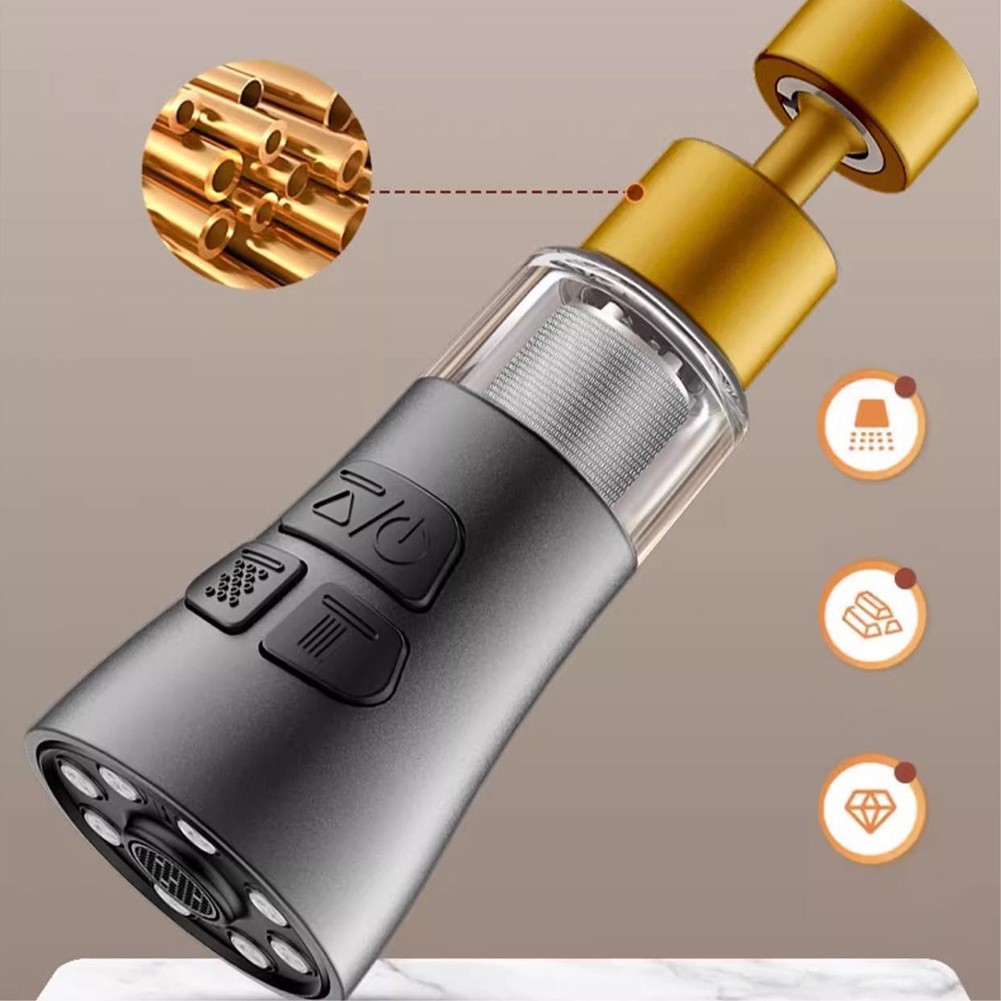 Advanced Kitchen Tap Extender Three Functionalities Designed for Everyday Tasks - Picture 16 of 38