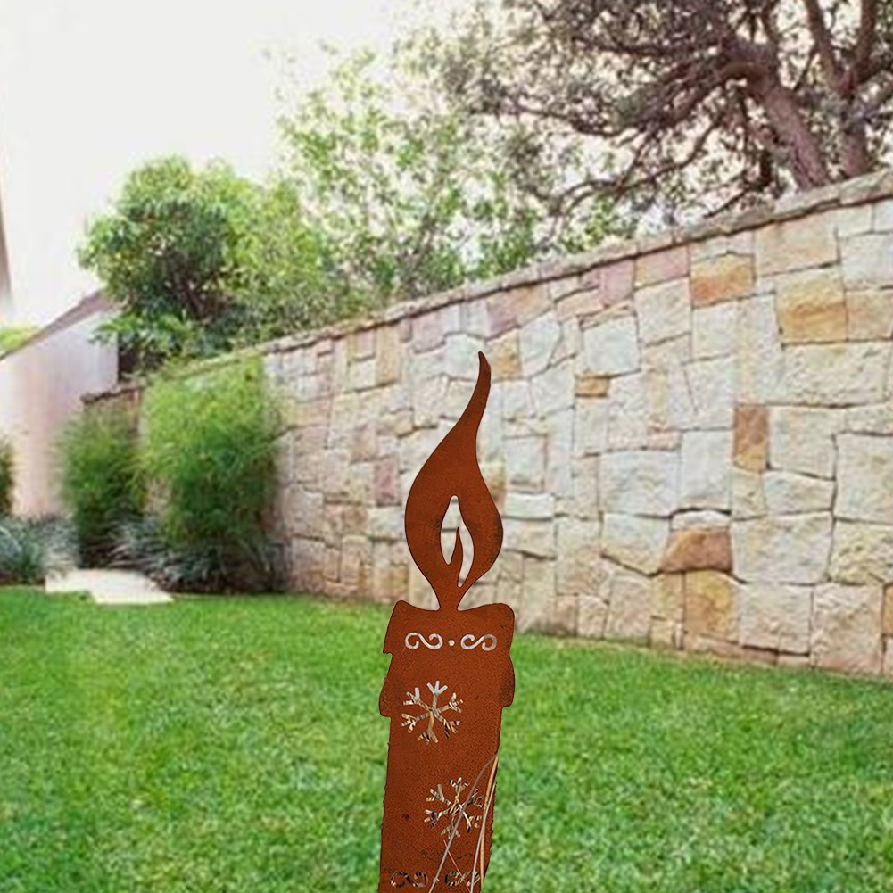 Outdoor Christmas Garden Deer Decoration with Sturdy Metal Ground Stakes - Picture 18 of 24
