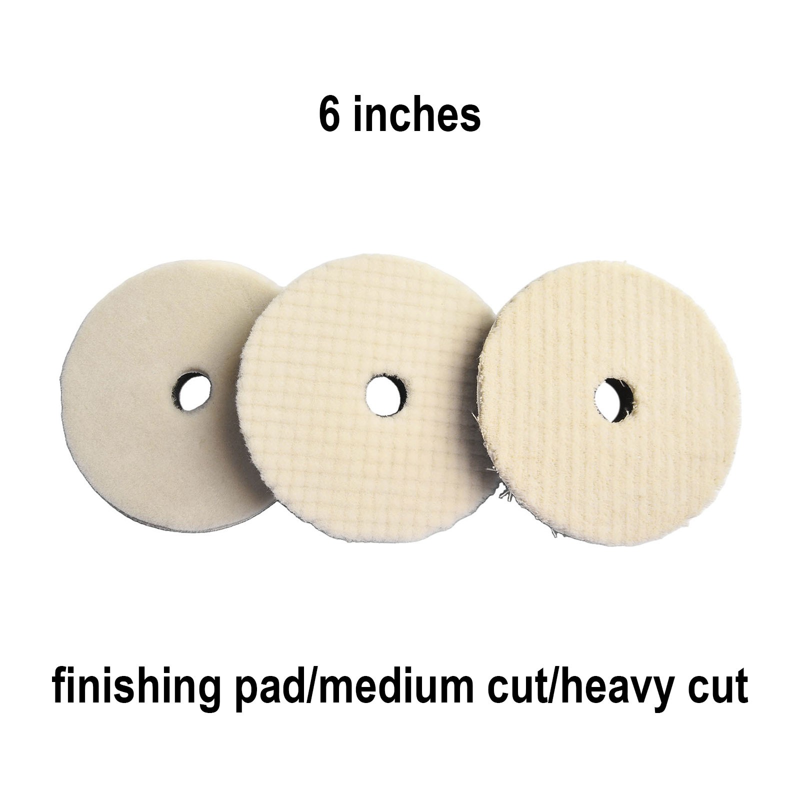 3 Stück Polierwolle Polierpads Reinigungsset Auto Car Detailing Wachspolierer - Bild 49 von 68