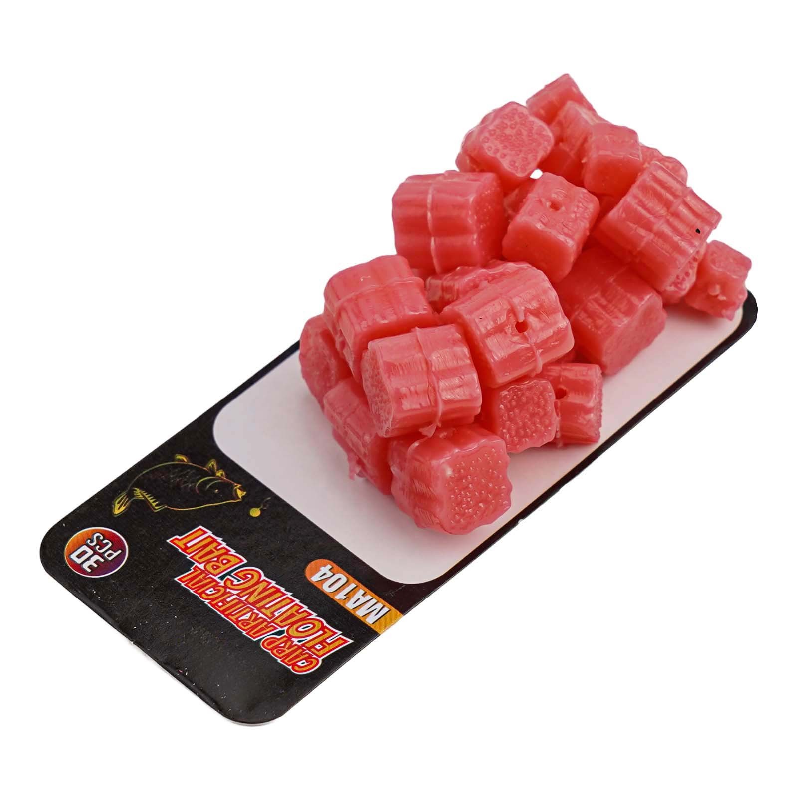30x Nuove Esche Galleggianti Silicone Pesca alla Carpa Esche Artificiali in Gomm - Foto 19 di 34