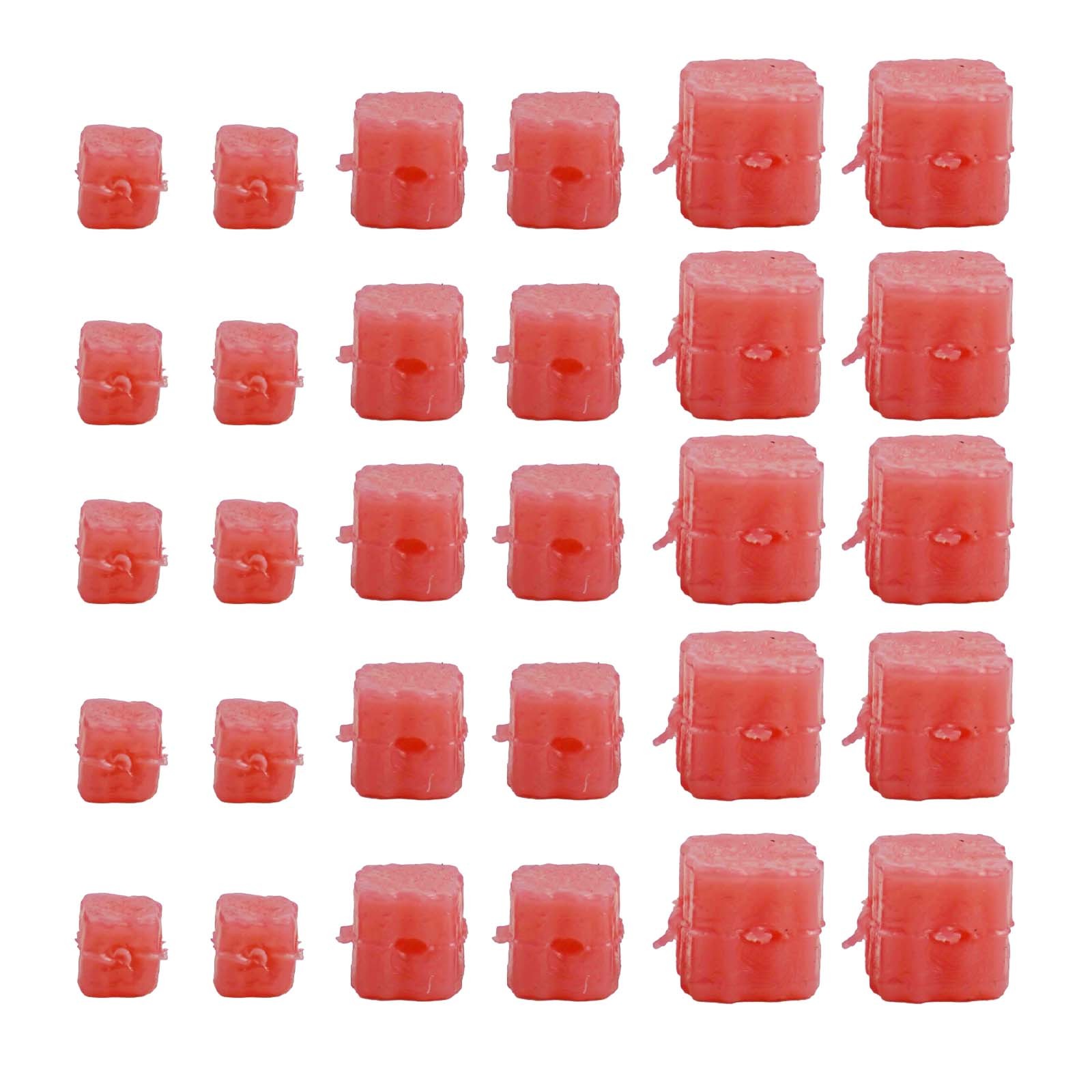 30x Nuove Esche Galleggianti Silicone Pesca alla Carpa Esche Artificiali in Gomm - Foto 21 di 34