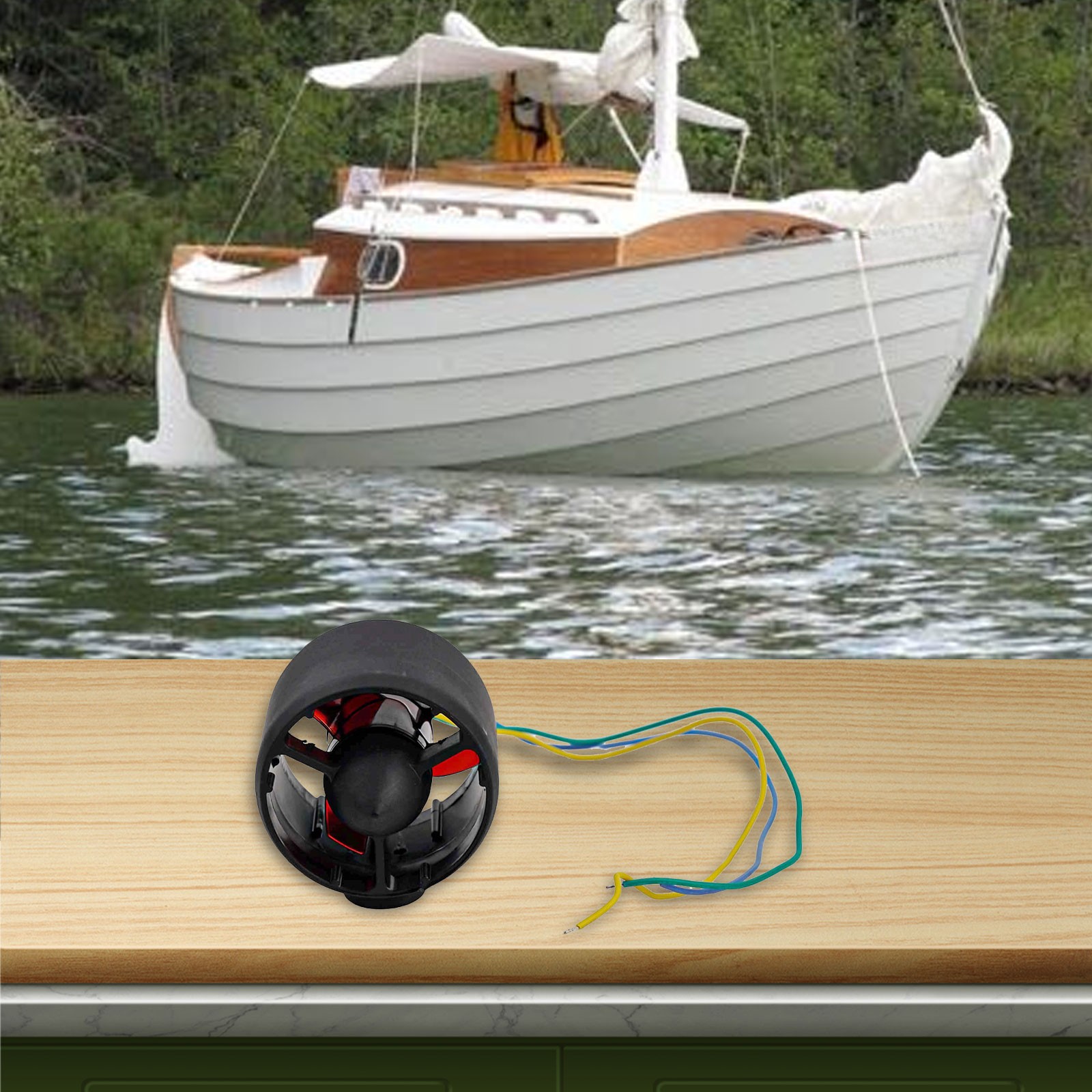Unterwasser Robotik Brushless Propellermotor für Modellschiffe und Boote - Bild 15 von 25