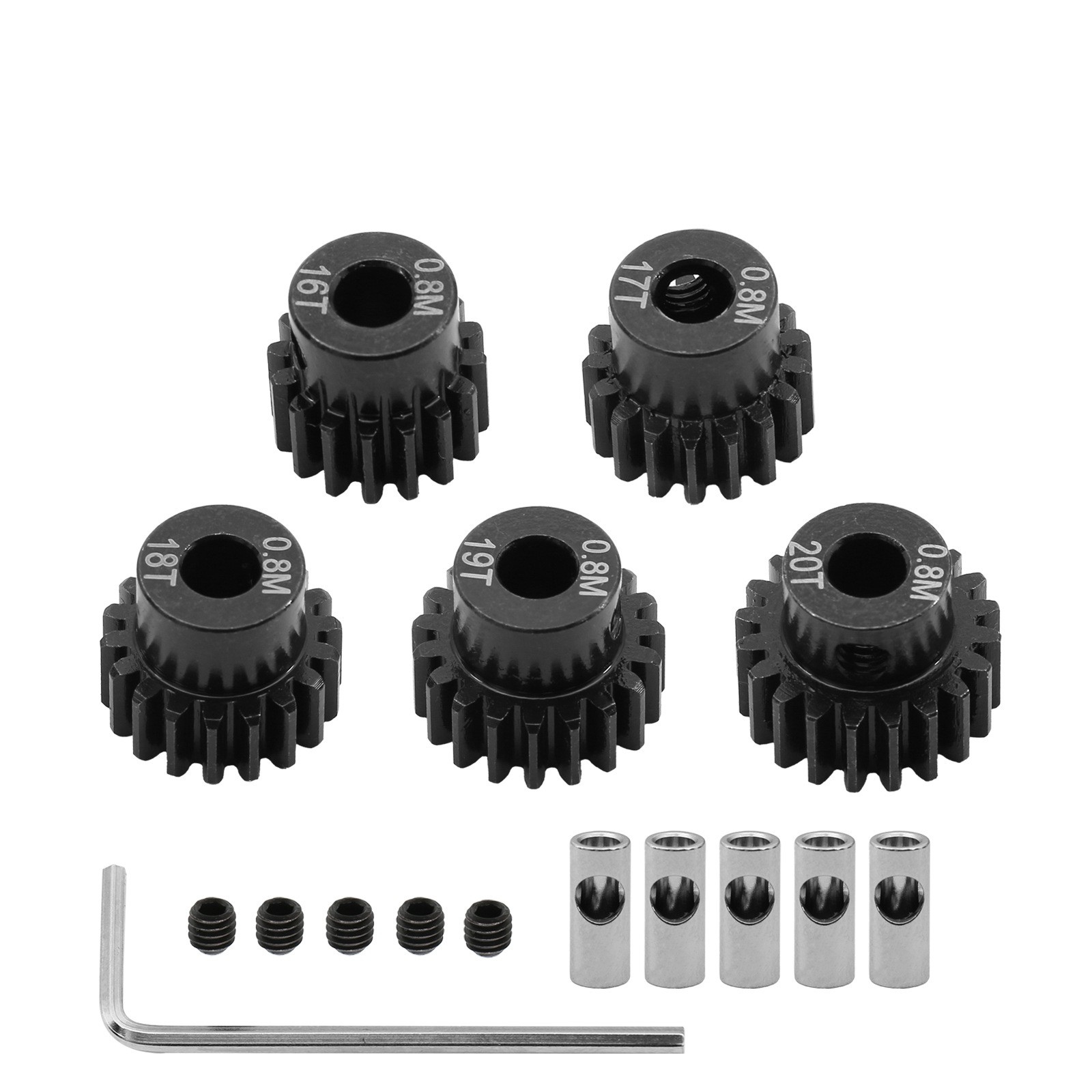 Juego completo de engranajes de dientes de acero para motores de radiocontrol adecuado para varios modelos - Imagen 16 de 32