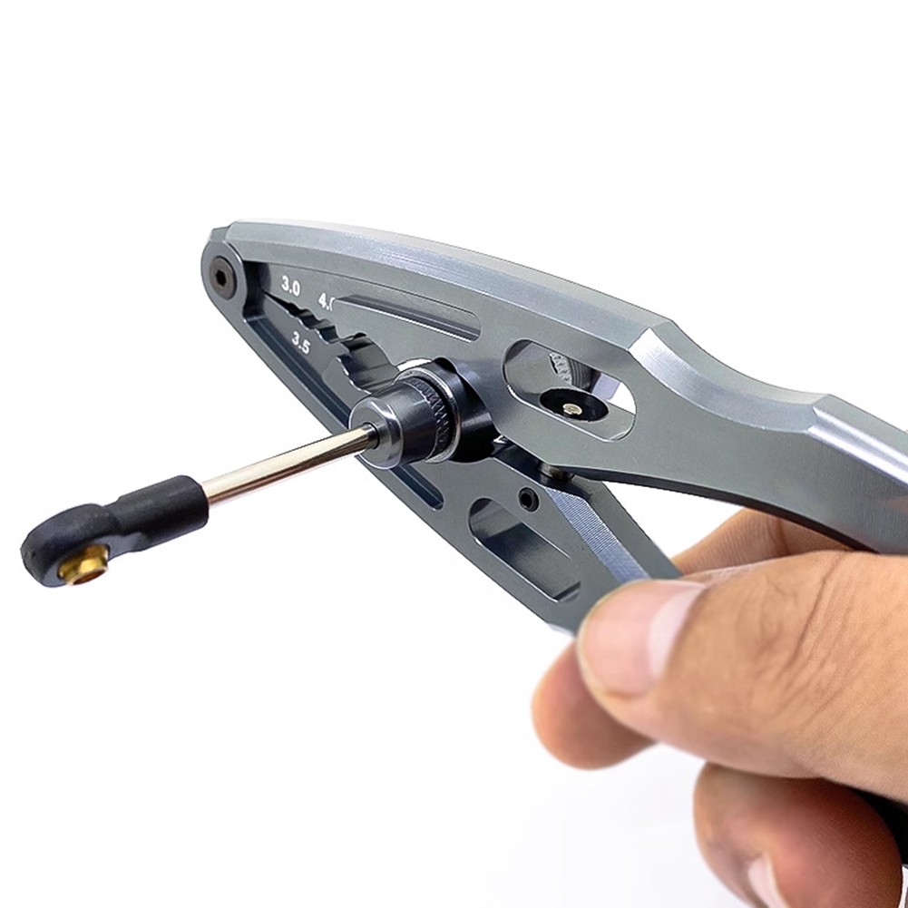 Integrated Ball Installer For RC Car Shock Pliers Easy to Use Multi Tool