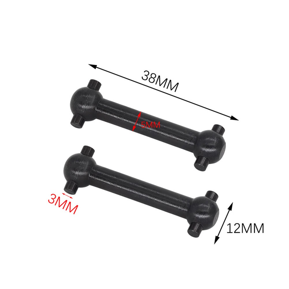 For Tamiya TT01/TT02 RC Car Upgrade Drive Shaft & Differential Joint Set