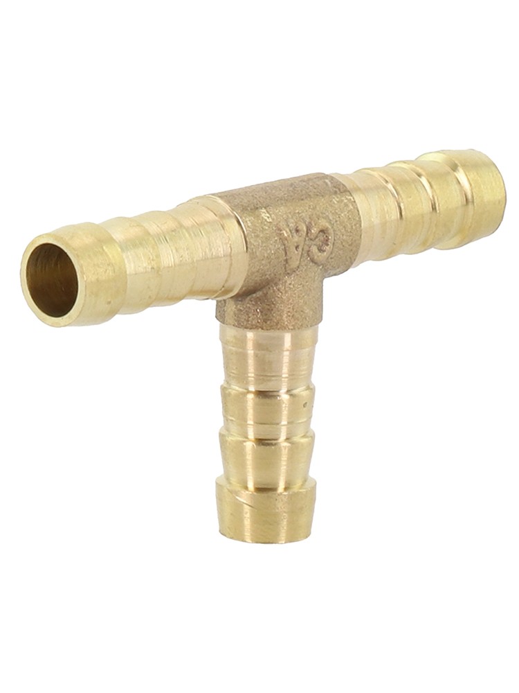 Reliable Brass 3 Way Barbed Tee Splitter Fitting for Various Applications - Picture 25 of 32
