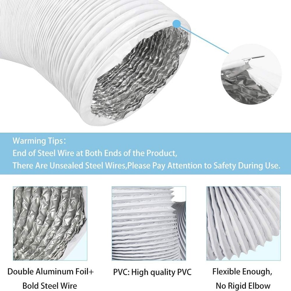 Sophisticated Design 6 Meter Exhaust Hose Ensuring Optimal Air Flow Efficiency - Picture 27 of 33