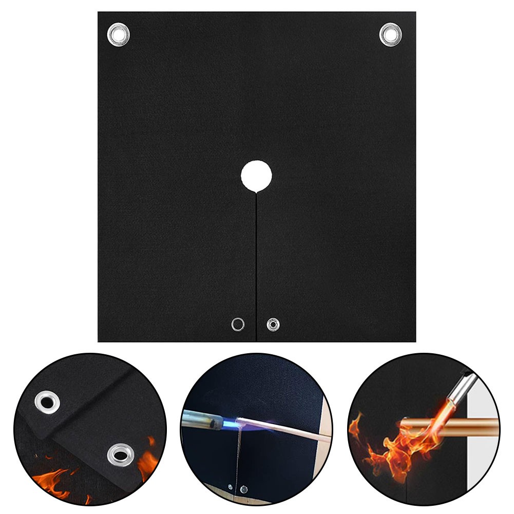 Kohlefaser-Schweißdecke Brenner Schild Plumb Heat Sink