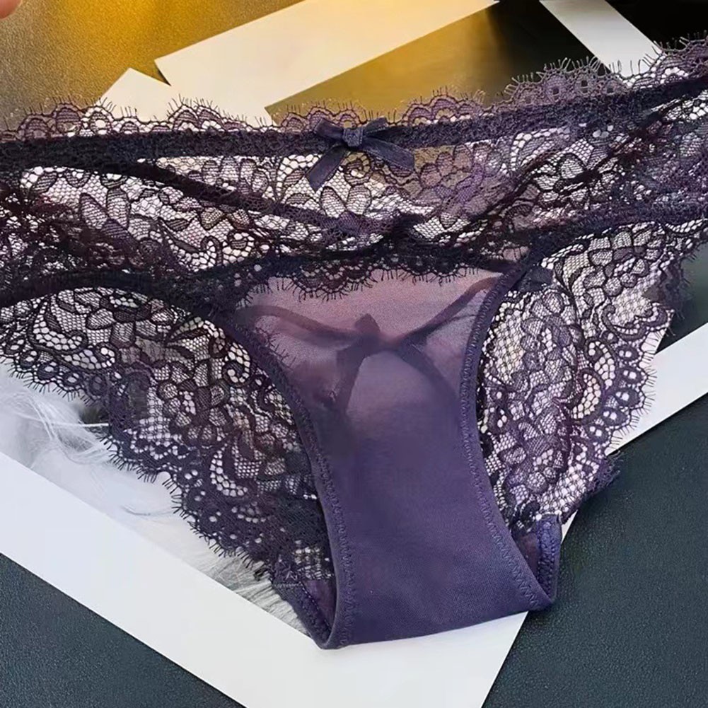 Womens Seamless Lace Undergarments Lightweight Low Waist Spring Summer Style - Picture 12 of 12