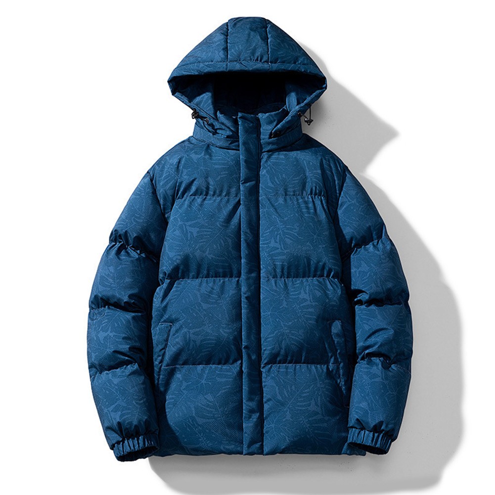 Abrigo grueso acolchado para hombre elegante chaqueta parka de invierno con capucha para uso diario - Imagen 13 de 34