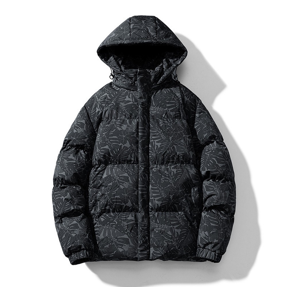 Abrigo grueso acolchado para hombre elegante chaqueta parka de invierno con capucha para uso diario - Imagen 17 de 34